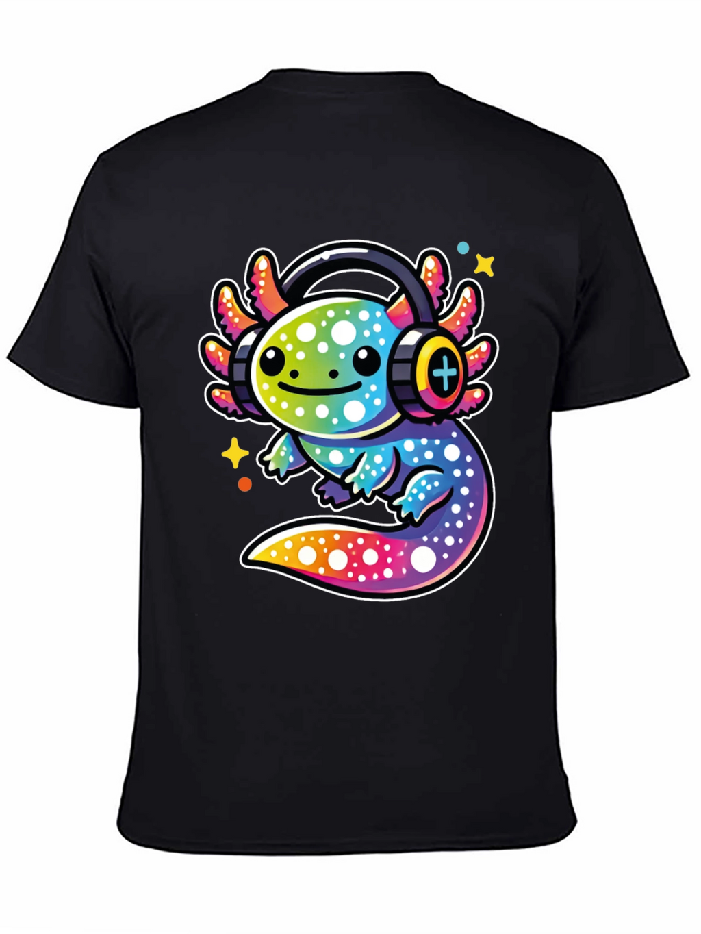 Axolotl DJ Graphic Tee
