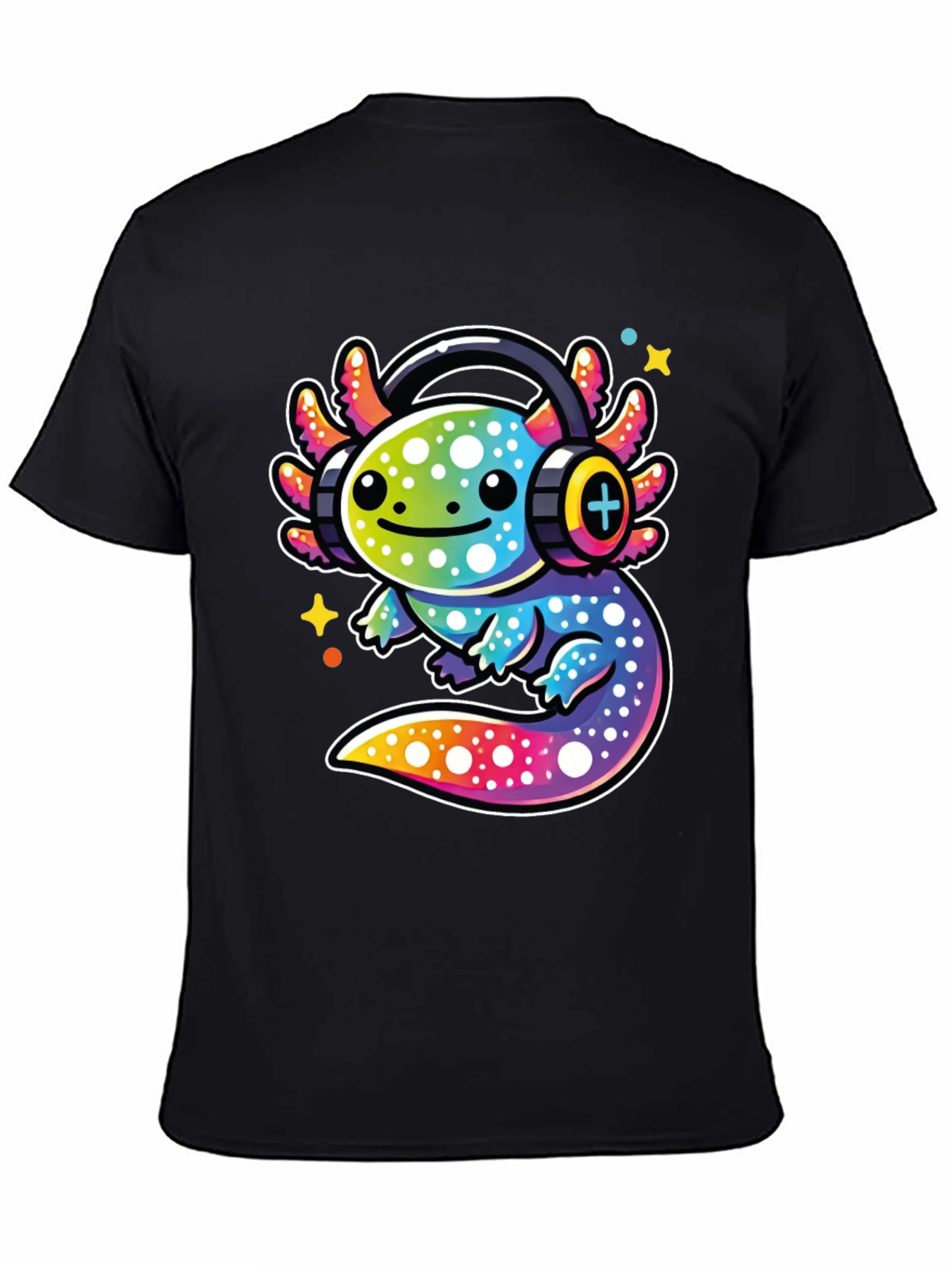 Axolotl DJ Graphic Tee
