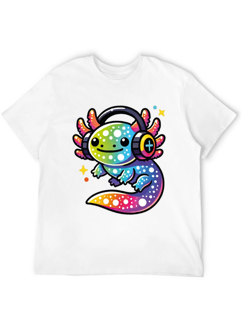 Axolotl DJ Graphic Tee