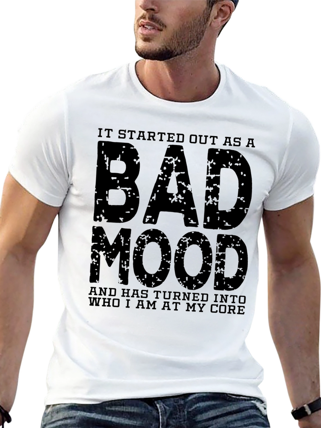 Bad Mood T-Shirt: Express Your Unique Attitude