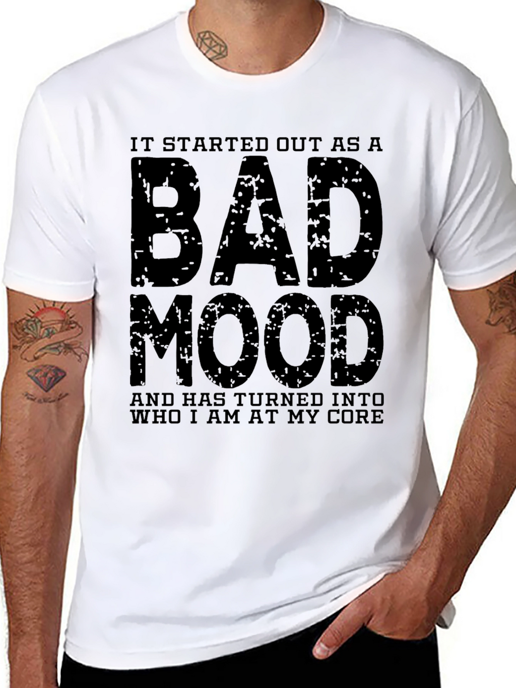 Bad Mood T-Shirt: Express Your Unique Attitude