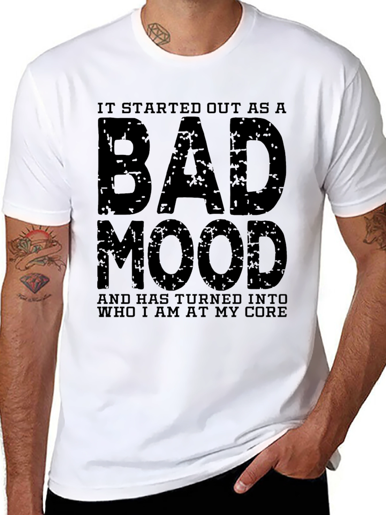 Bad Mood T-Shirt: Express Your Unique Attitude