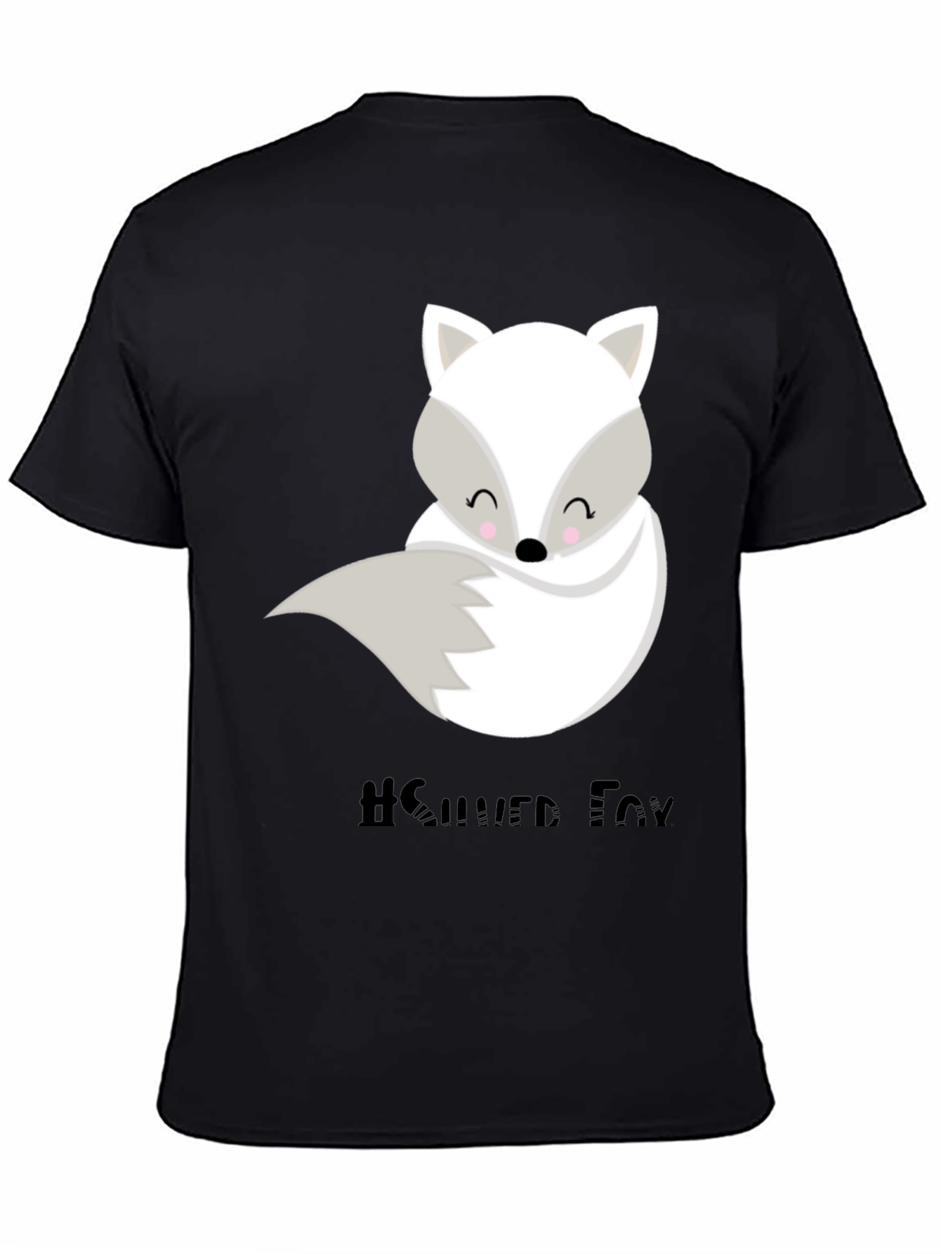 Cute Silver Fox Graphic Tee - Unisex Style
