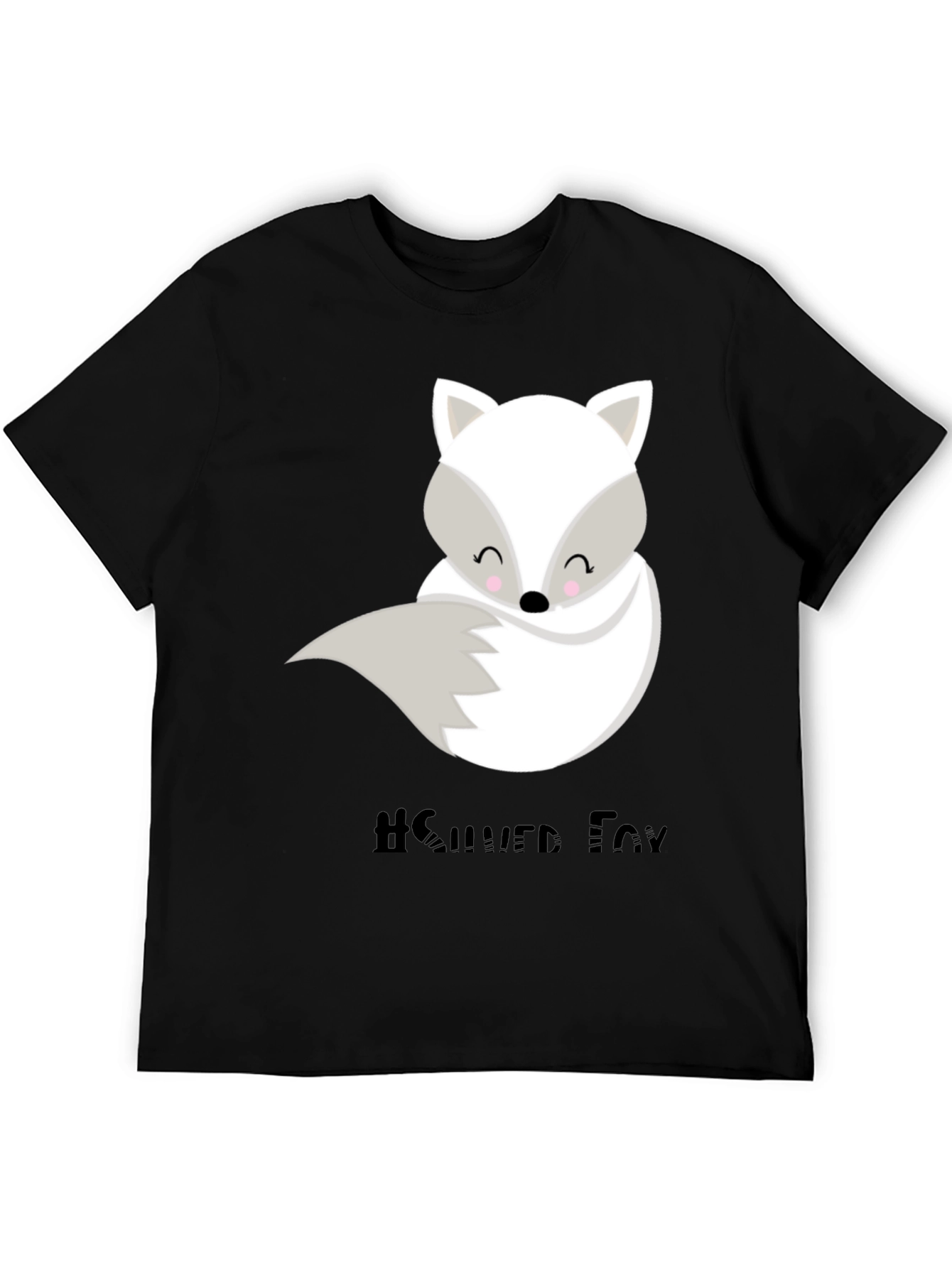 Cute Silver Fox Graphic Tee - Unisex Style