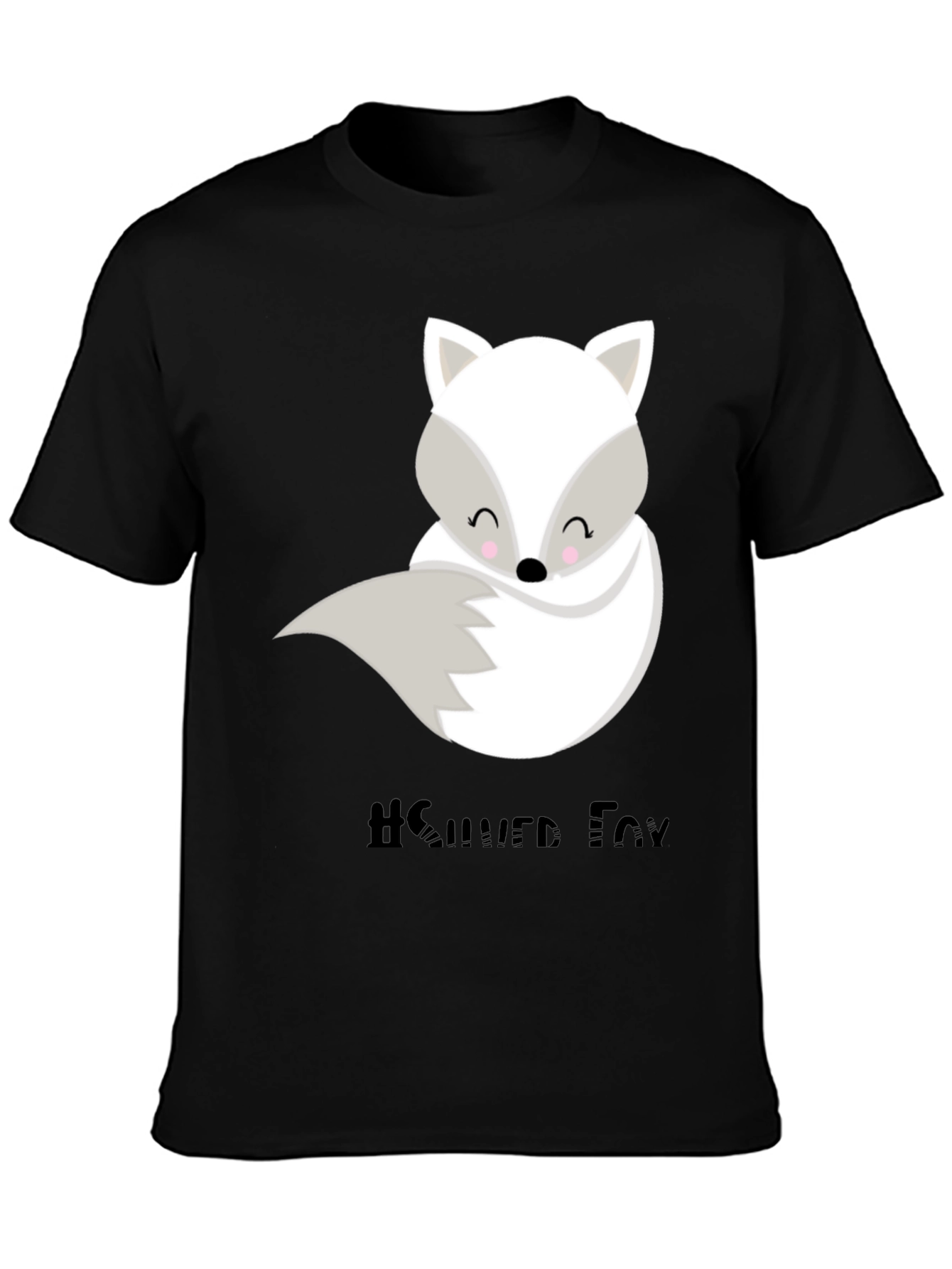 Cute Silver Fox Graphic Tee - Unisex Style