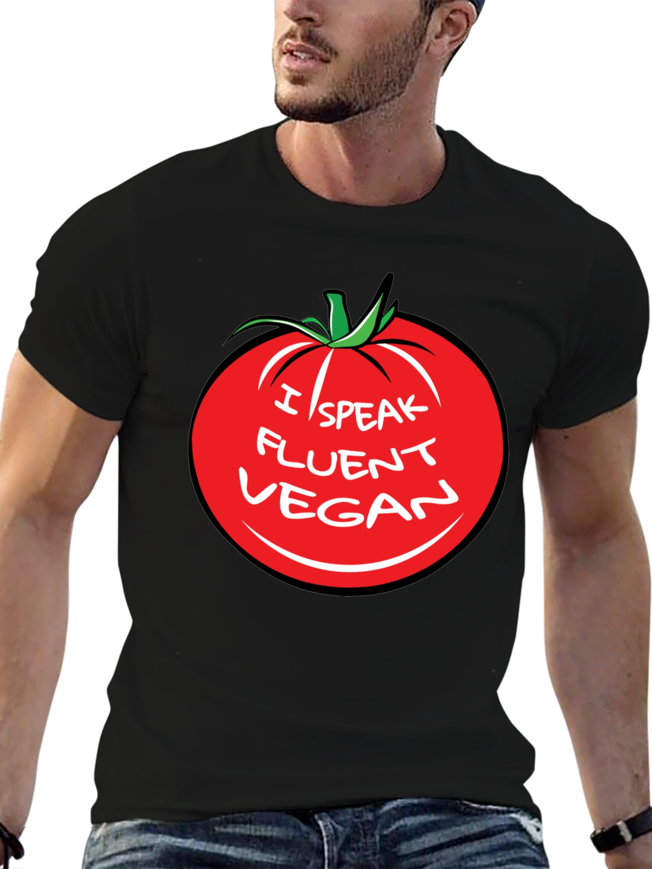 Fluent Vegan Tomato Graphic Tee