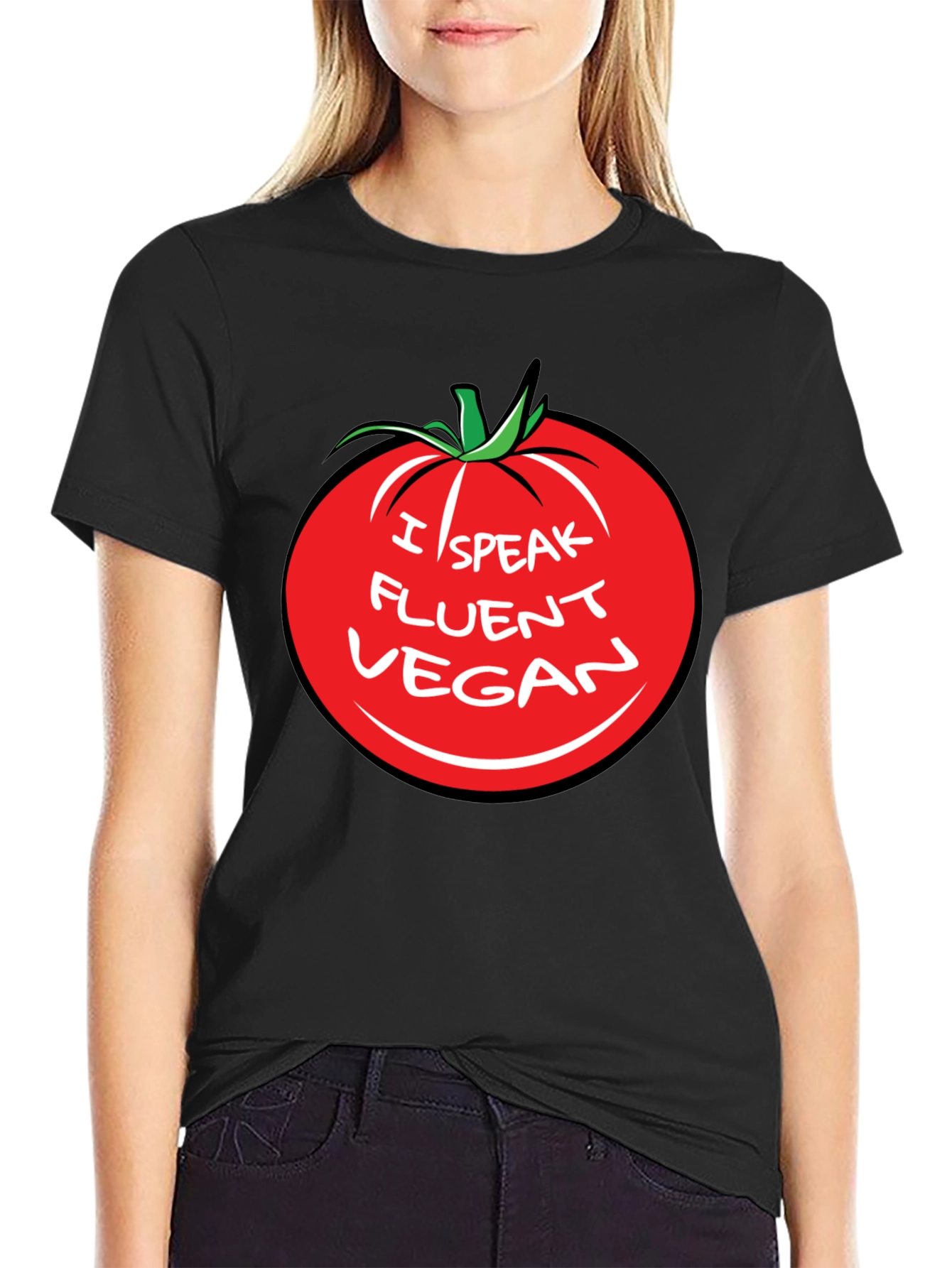 Fluent Vegan Tomato Graphic Tee