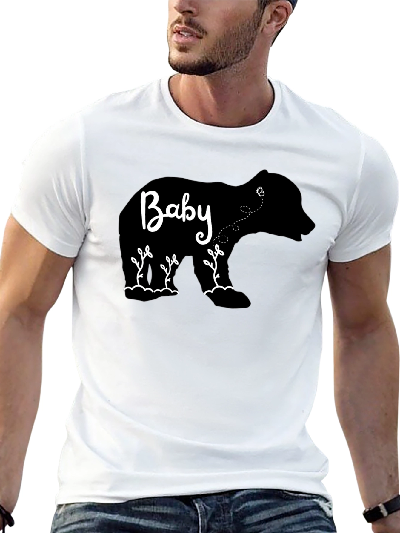 Baby Bear Tee - Cute Animal Graphic T-Shirt