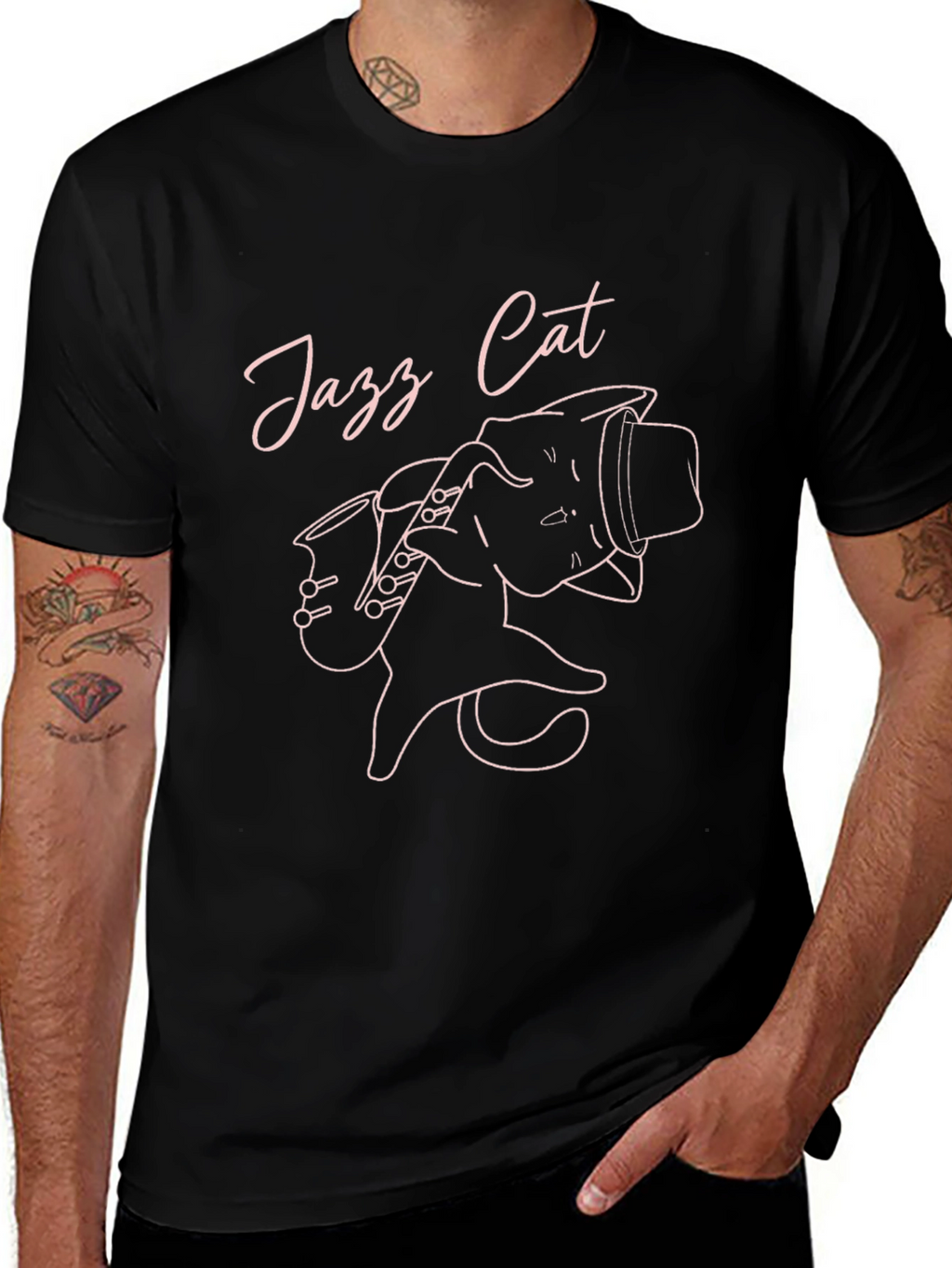 Cool Jazz Cat T-Shirt