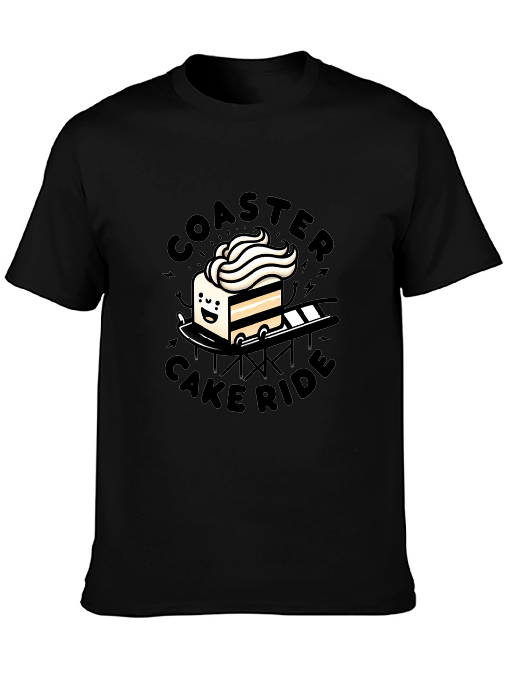 Coaster Cake Ride Graphic Tee
