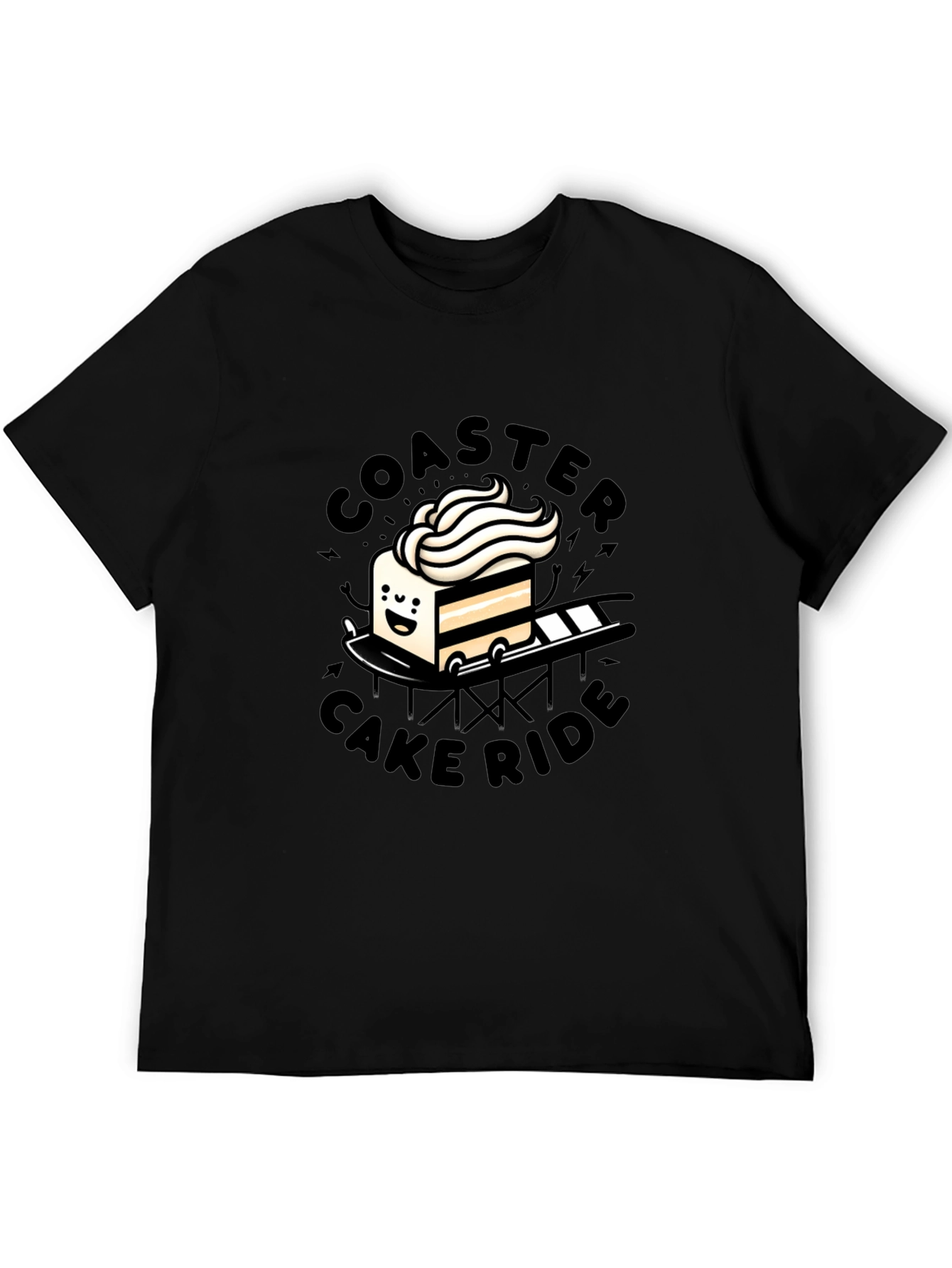 Coaster Cake Ride Graphic Tee