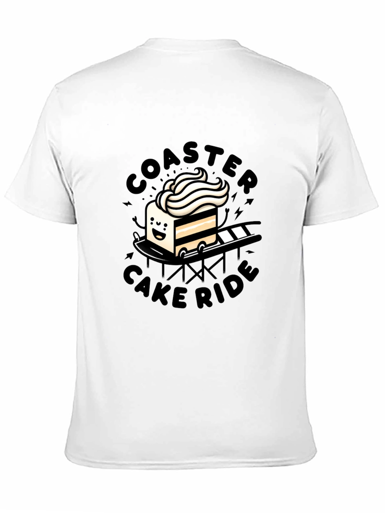 Coaster Cake Ride Graphic Tee