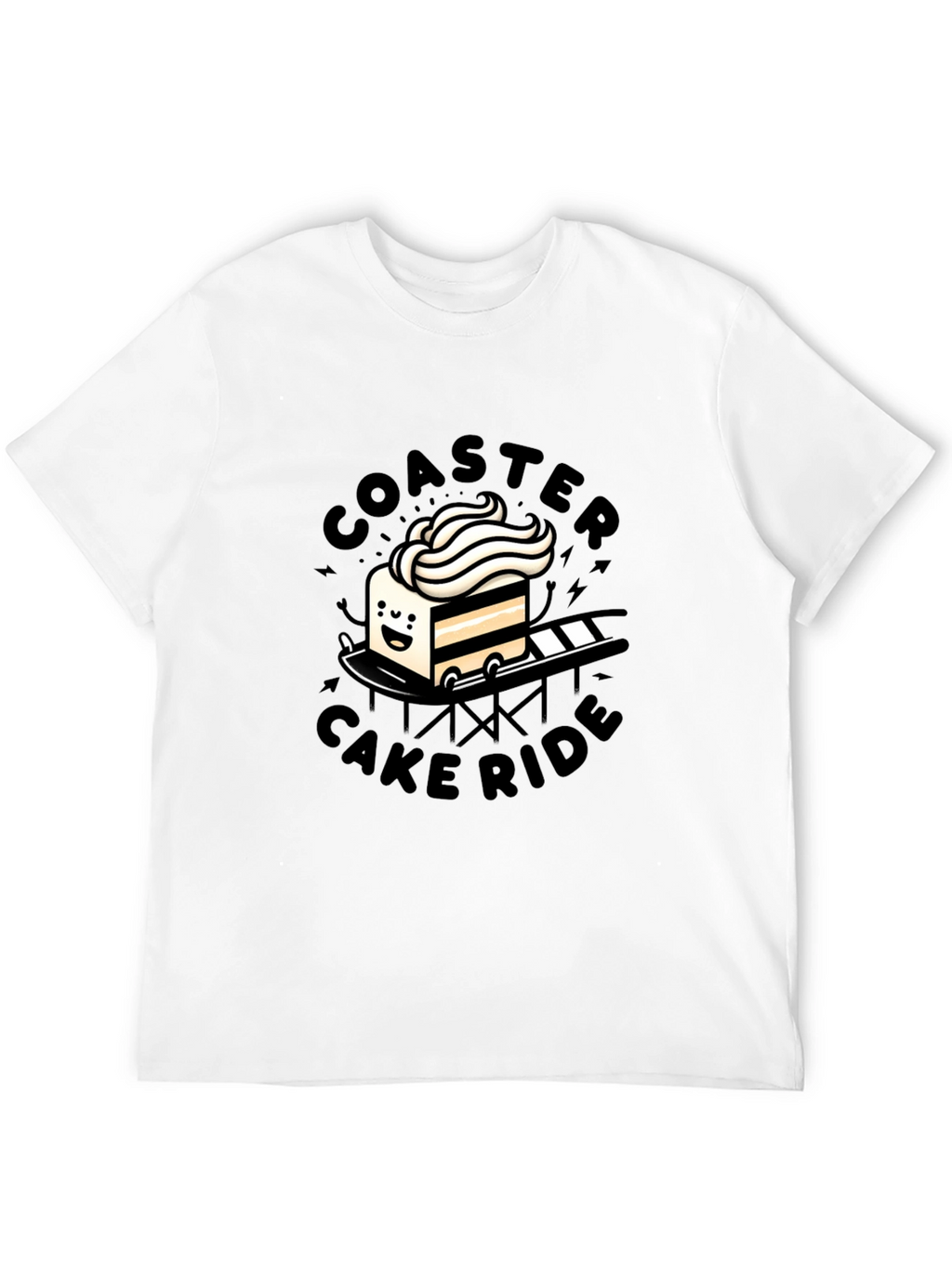 Coaster Cake Ride Graphic Tee