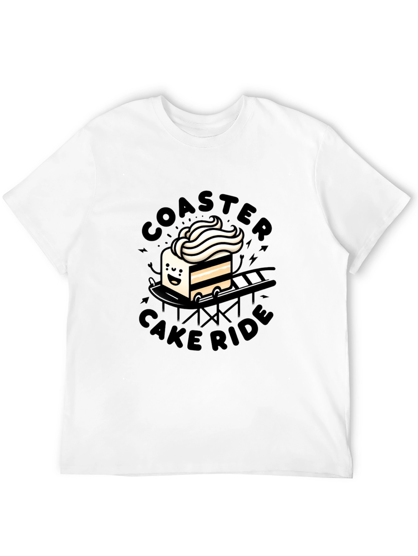 Coaster Cake Ride Graphic Tee