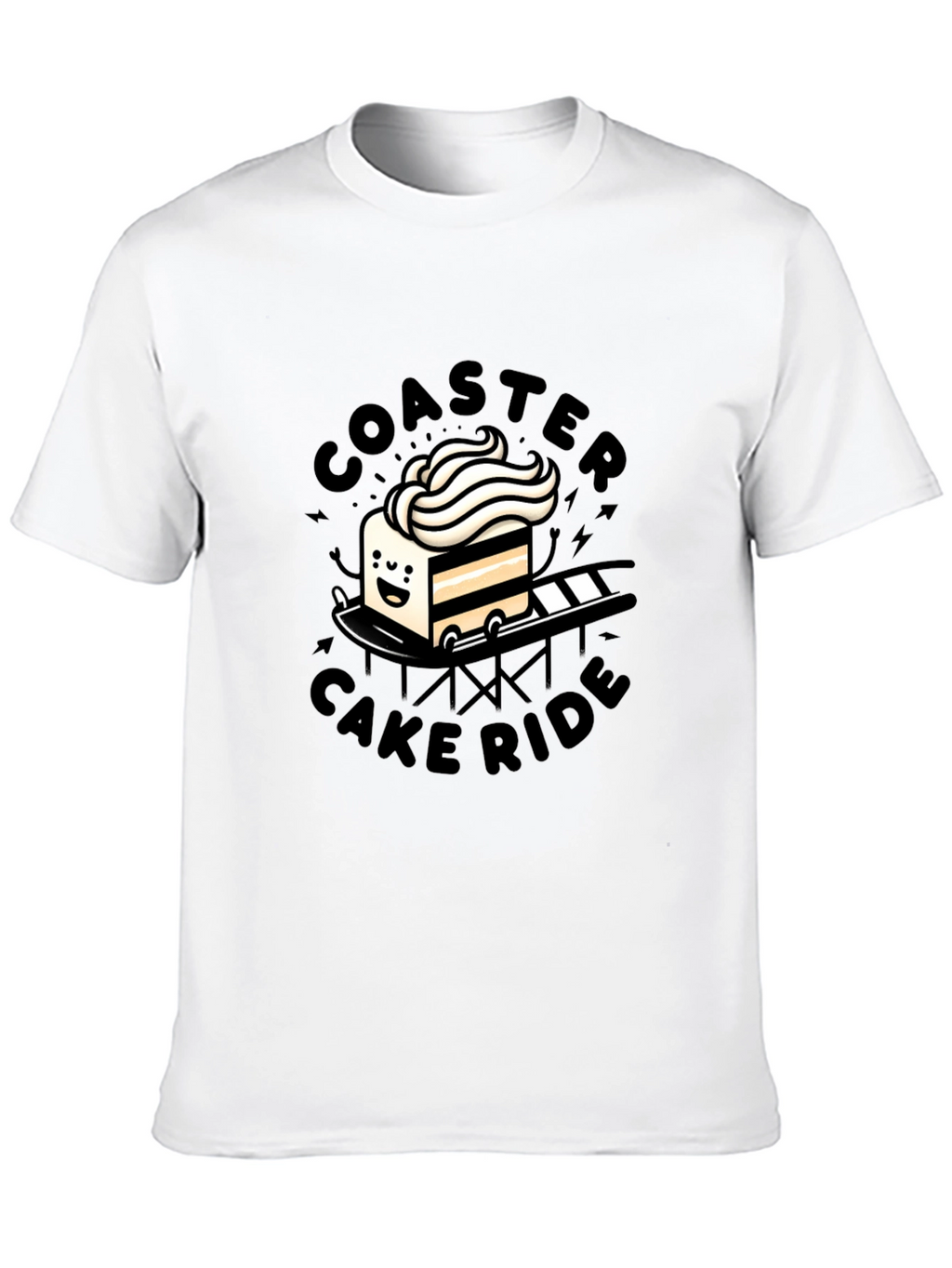 Coaster Cake Ride Graphic Tee