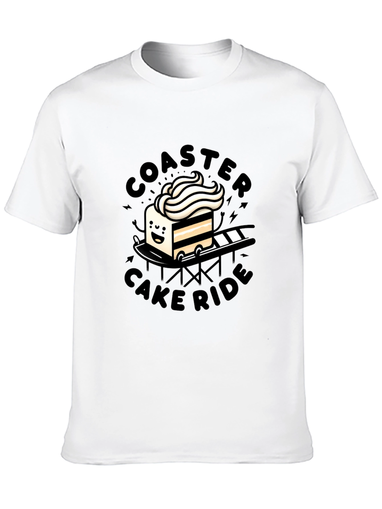 Coaster Cake Ride Graphic Tee