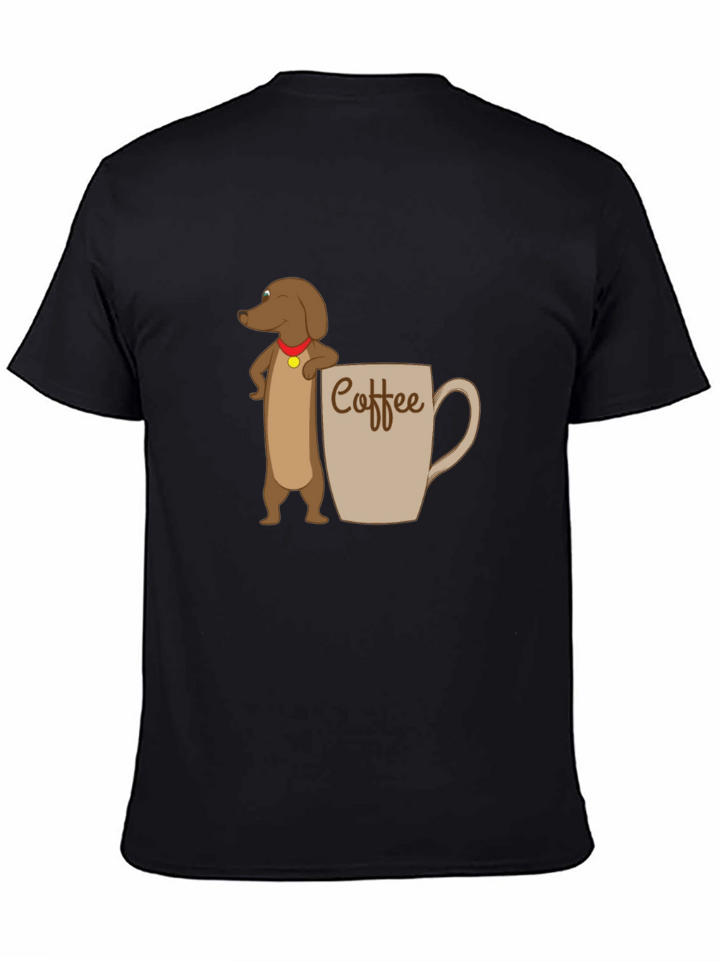Coffee Lover Dachshund Graphic Tee