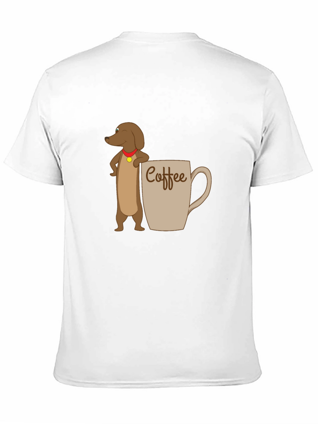 Coffee Lover Dachshund Graphic Tee