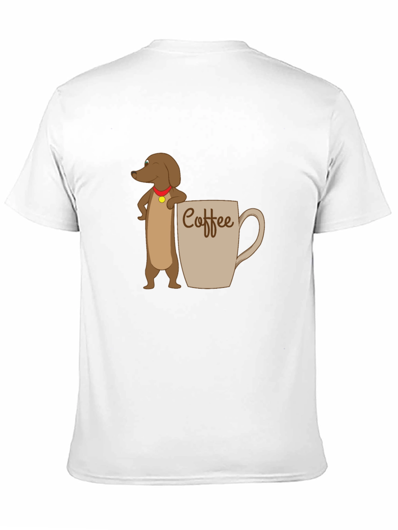 Coffee Lover Dachshund Graphic Tee