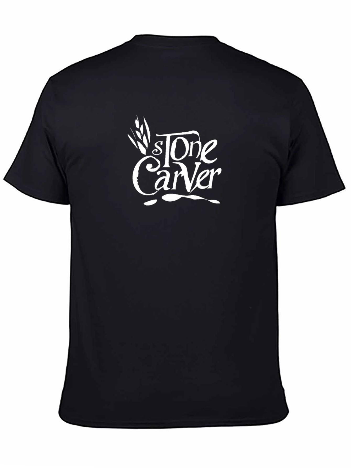 Stone Carver Black Graphic Tee - Stylish & Comfortable