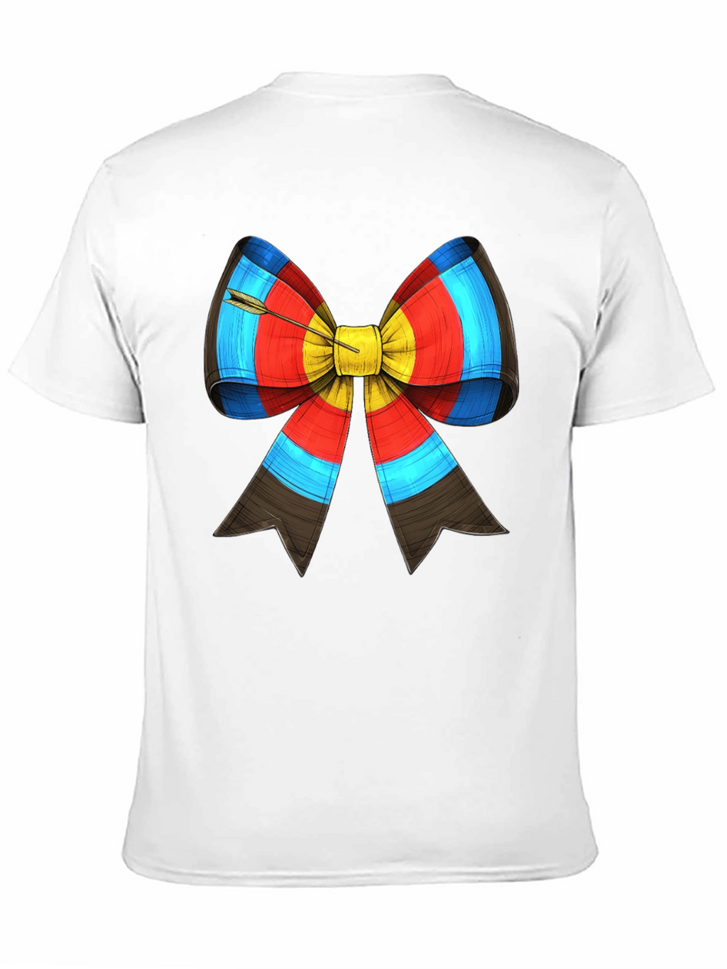 Archery Target Bow Arrow Graphic Tee
