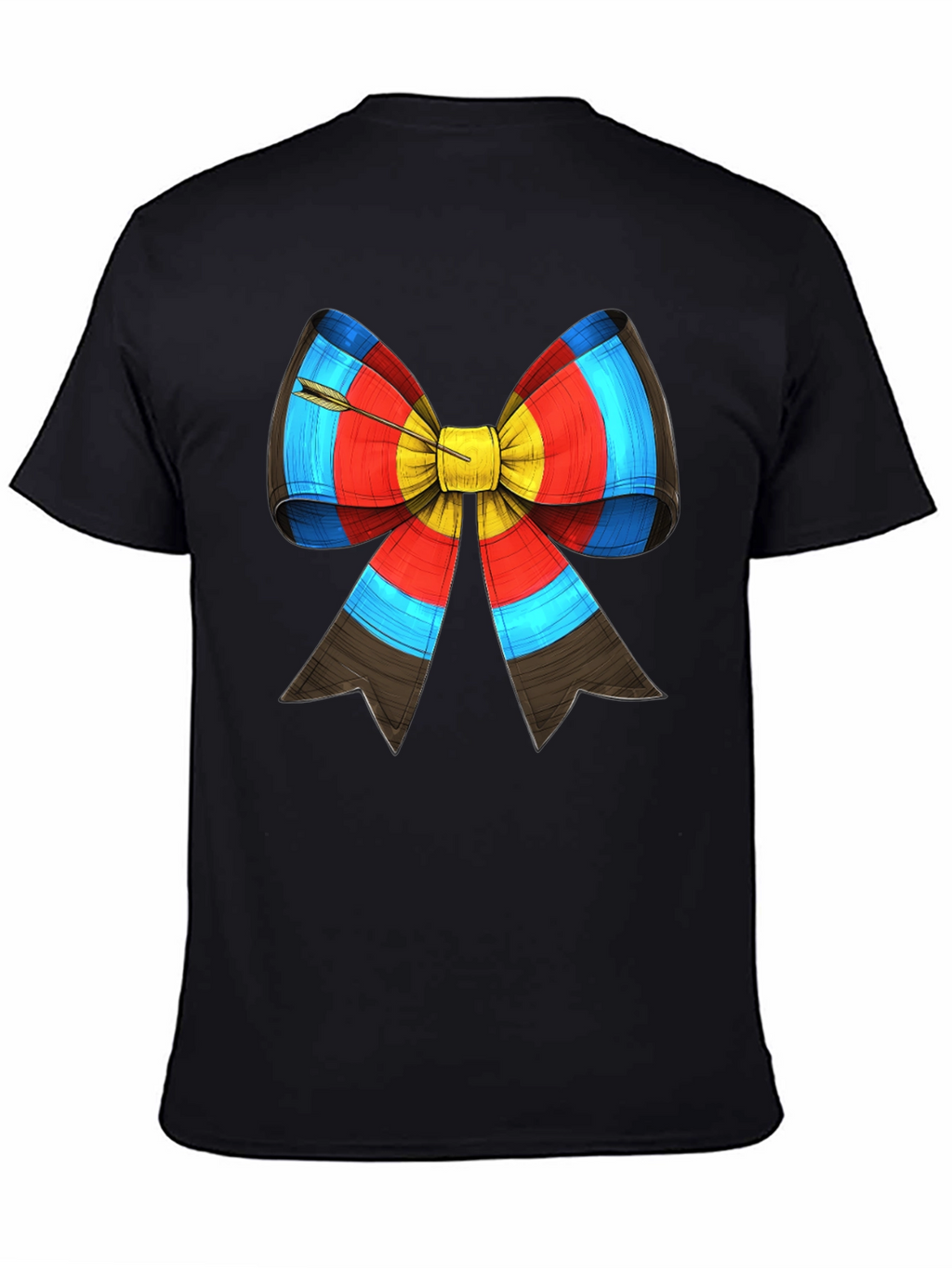 Archery Target Bow Arrow Graphic Tee