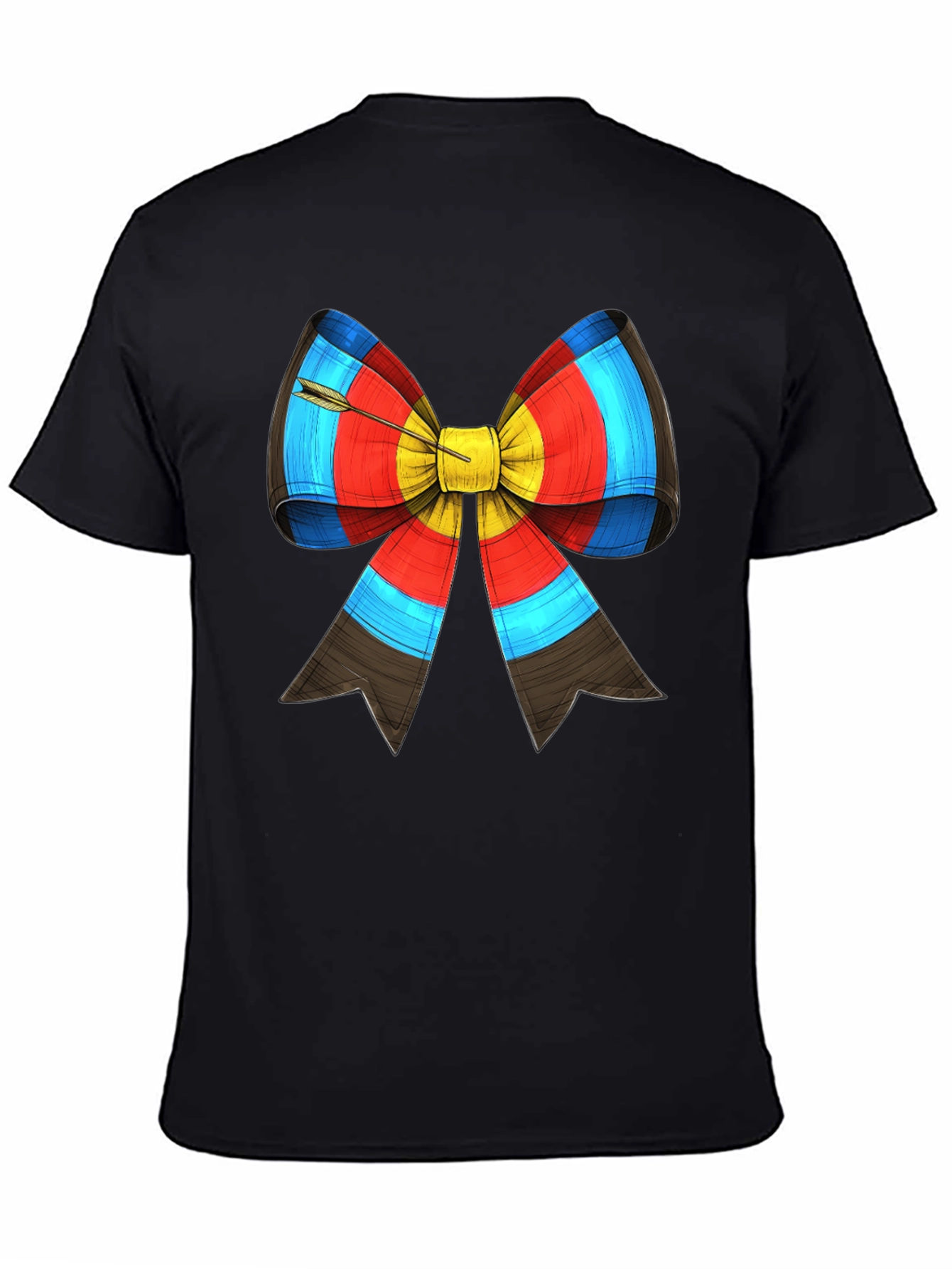 Archery Target Bow Arrow Graphic Tee