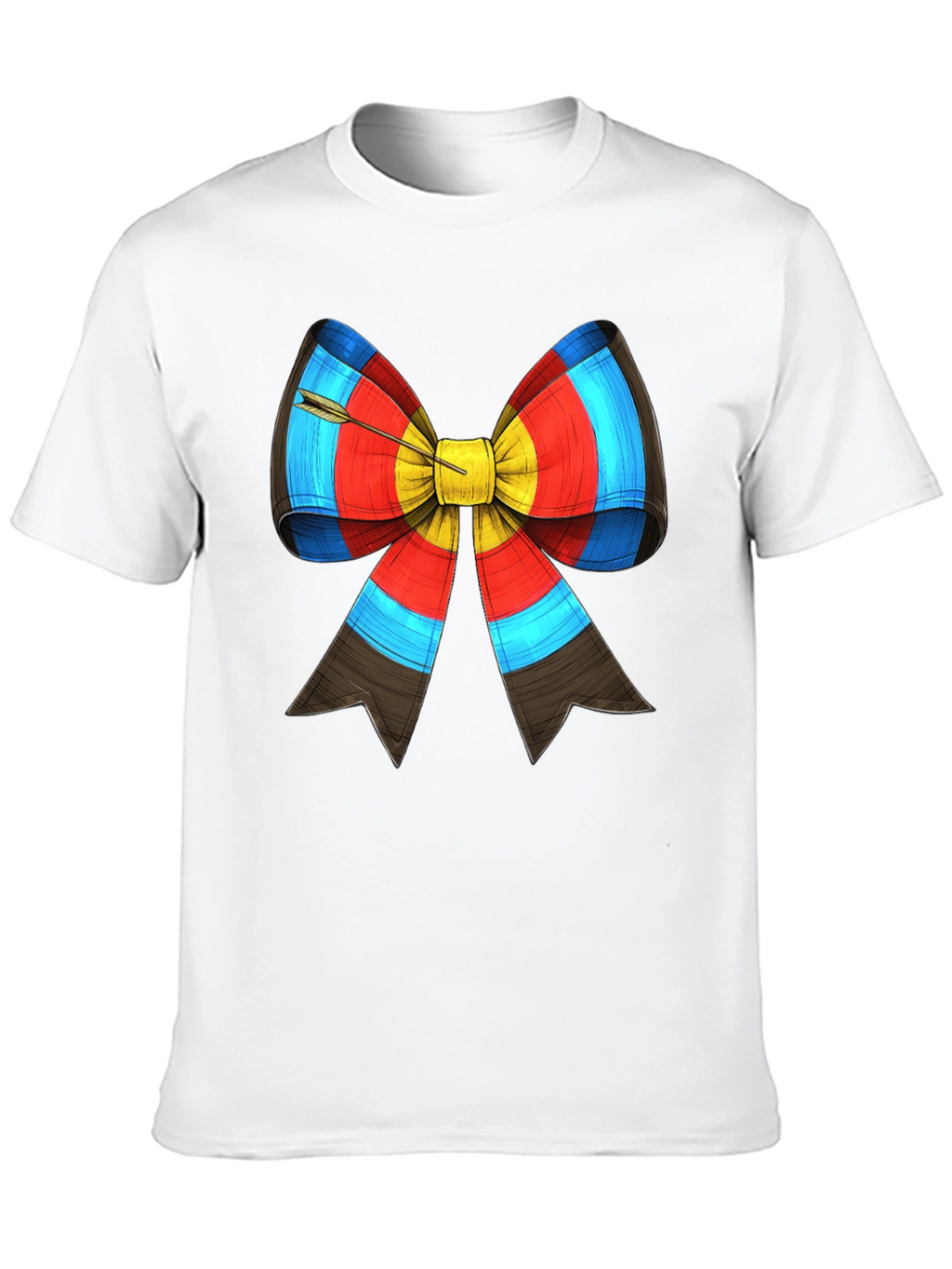 Archery Target Bow Arrow Graphic Tee