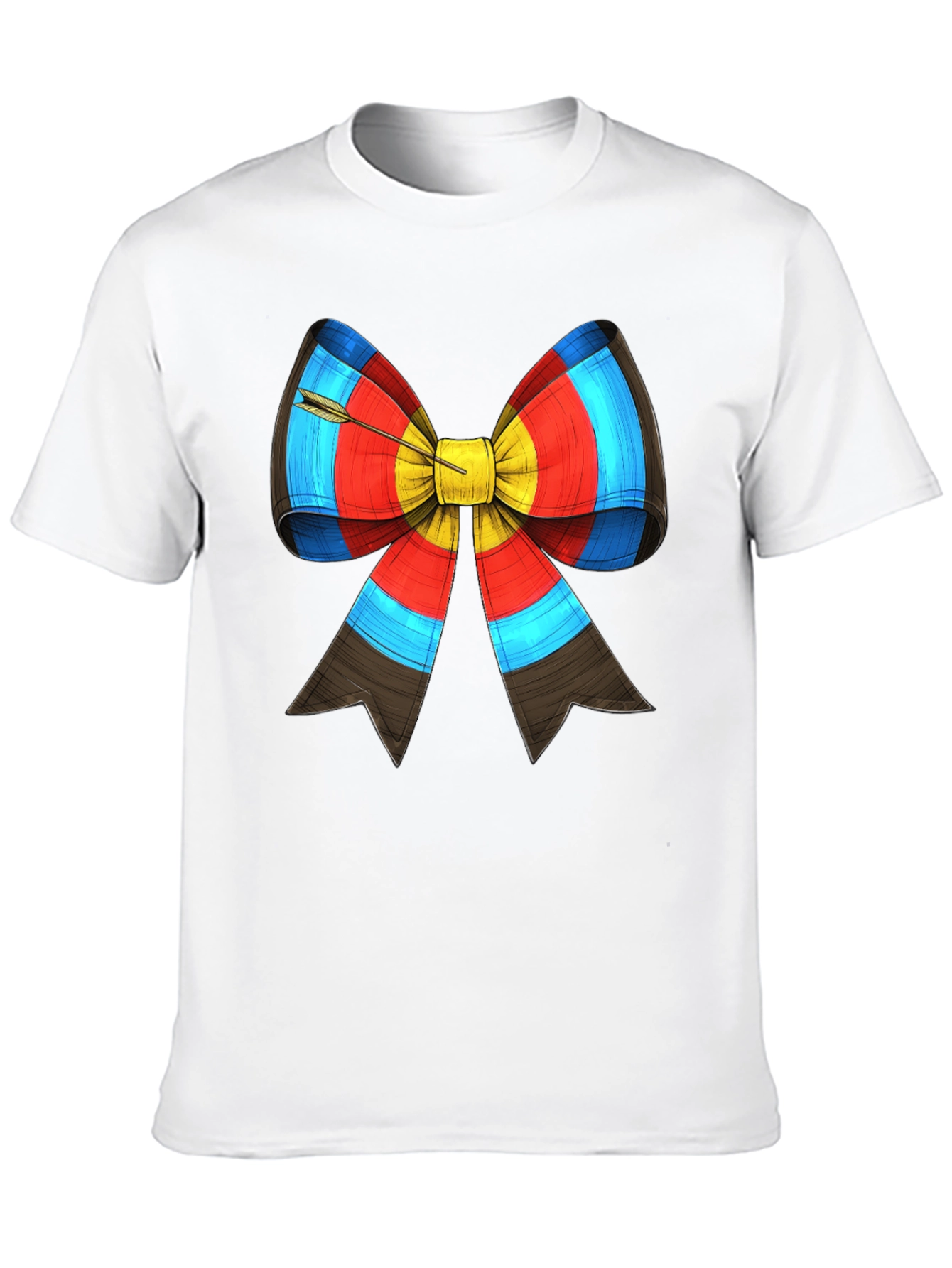 Archery Target Bow Arrow Graphic Tee
