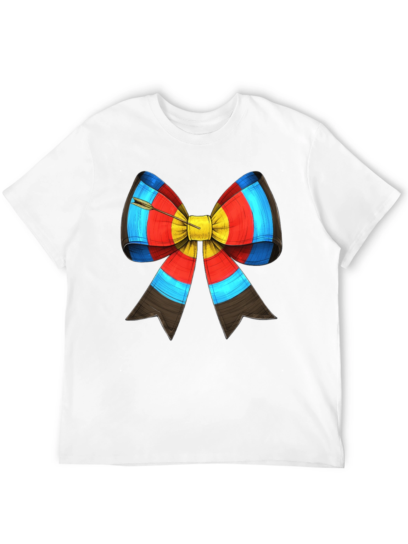 Archery Target Bow Arrow Graphic Tee
