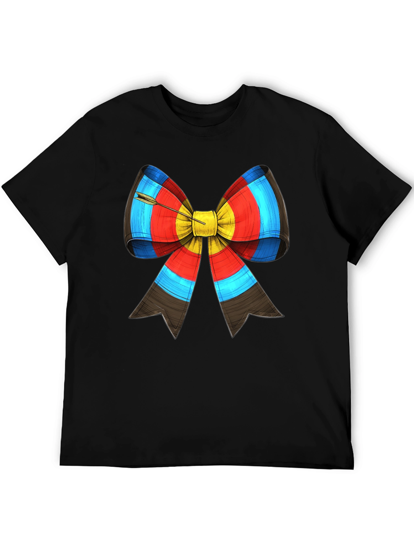 Archery Target Bow Arrow Graphic Tee