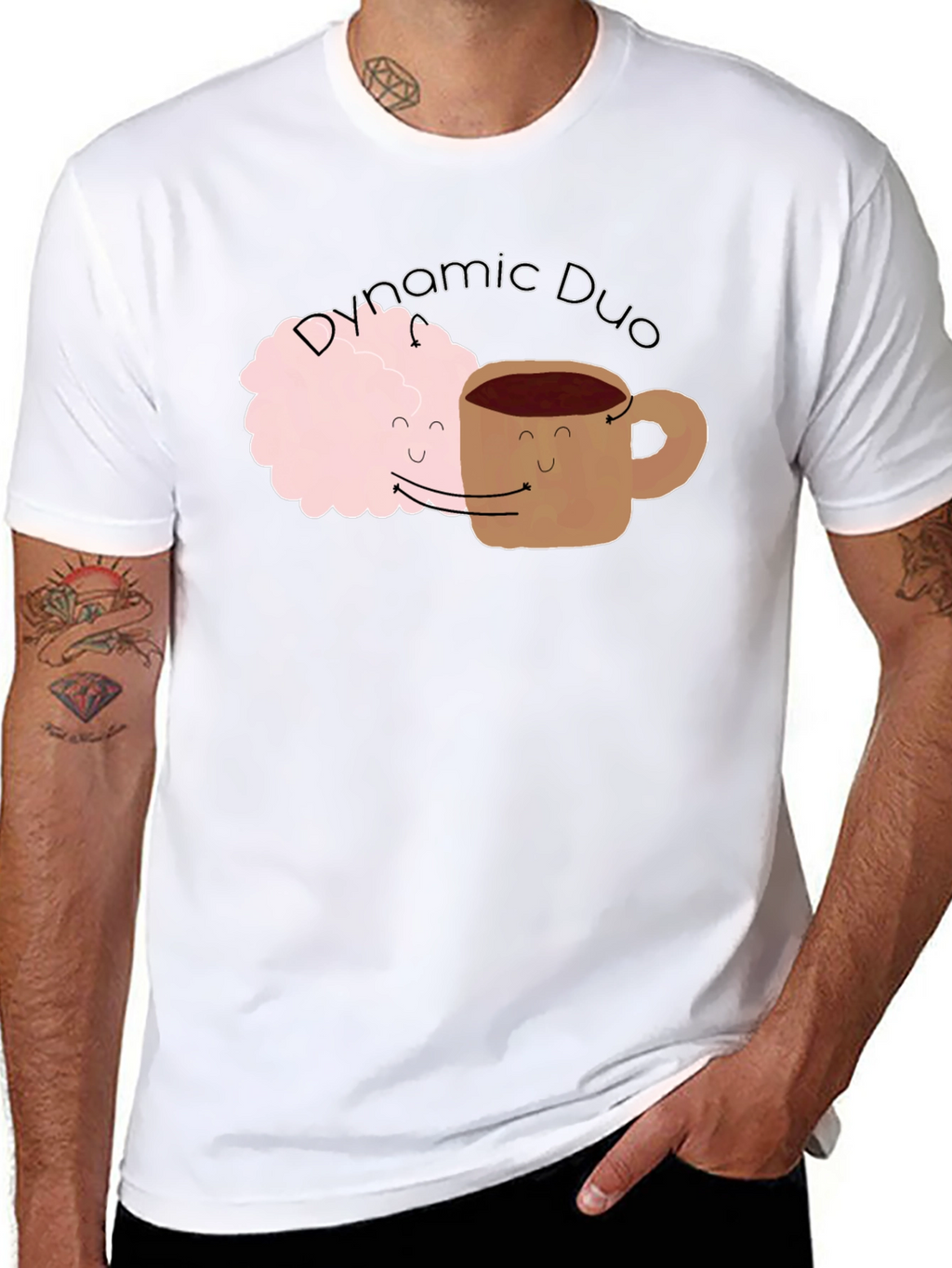 Dynamic Duo Coffee & Creamer T-Shirt