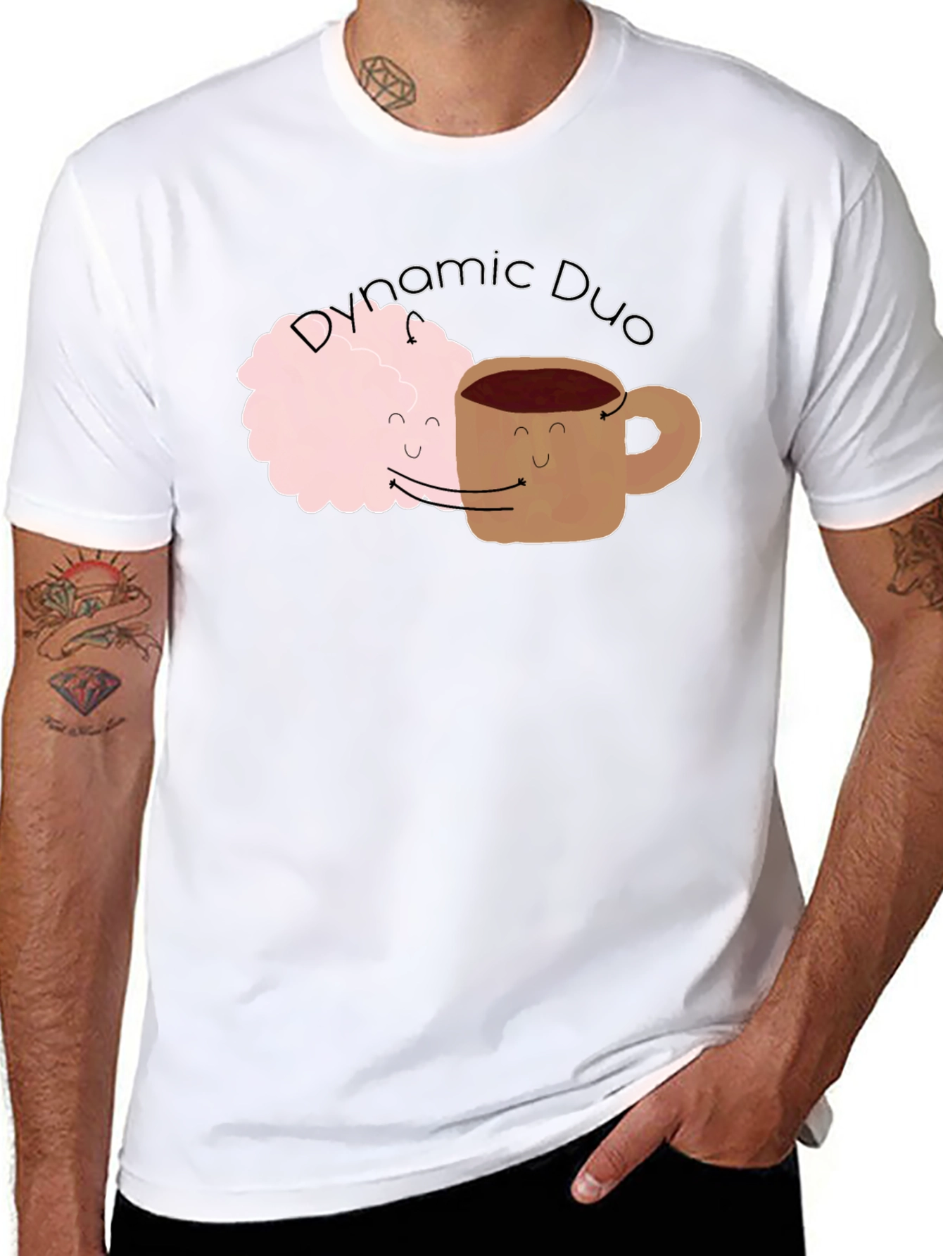 Dynamic Duo Coffee & Creamer T-Shirt