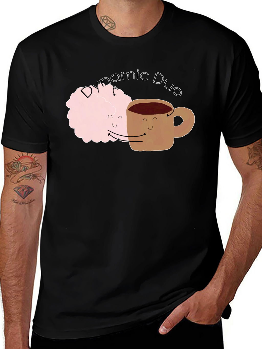 Dynamic Duo Coffee & Creamer T-Shirt