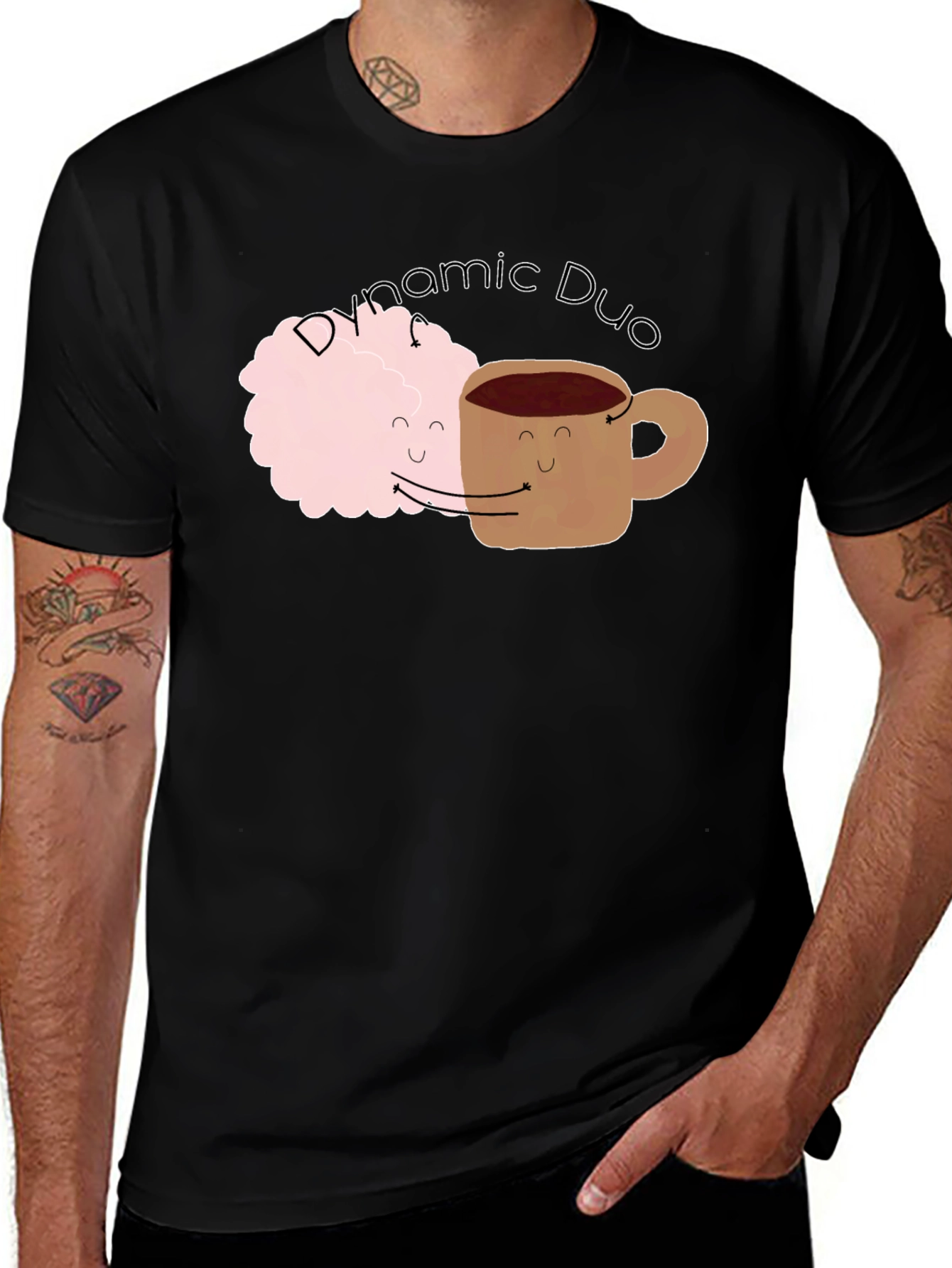 Dynamic Duo Coffee & Creamer T-Shirt