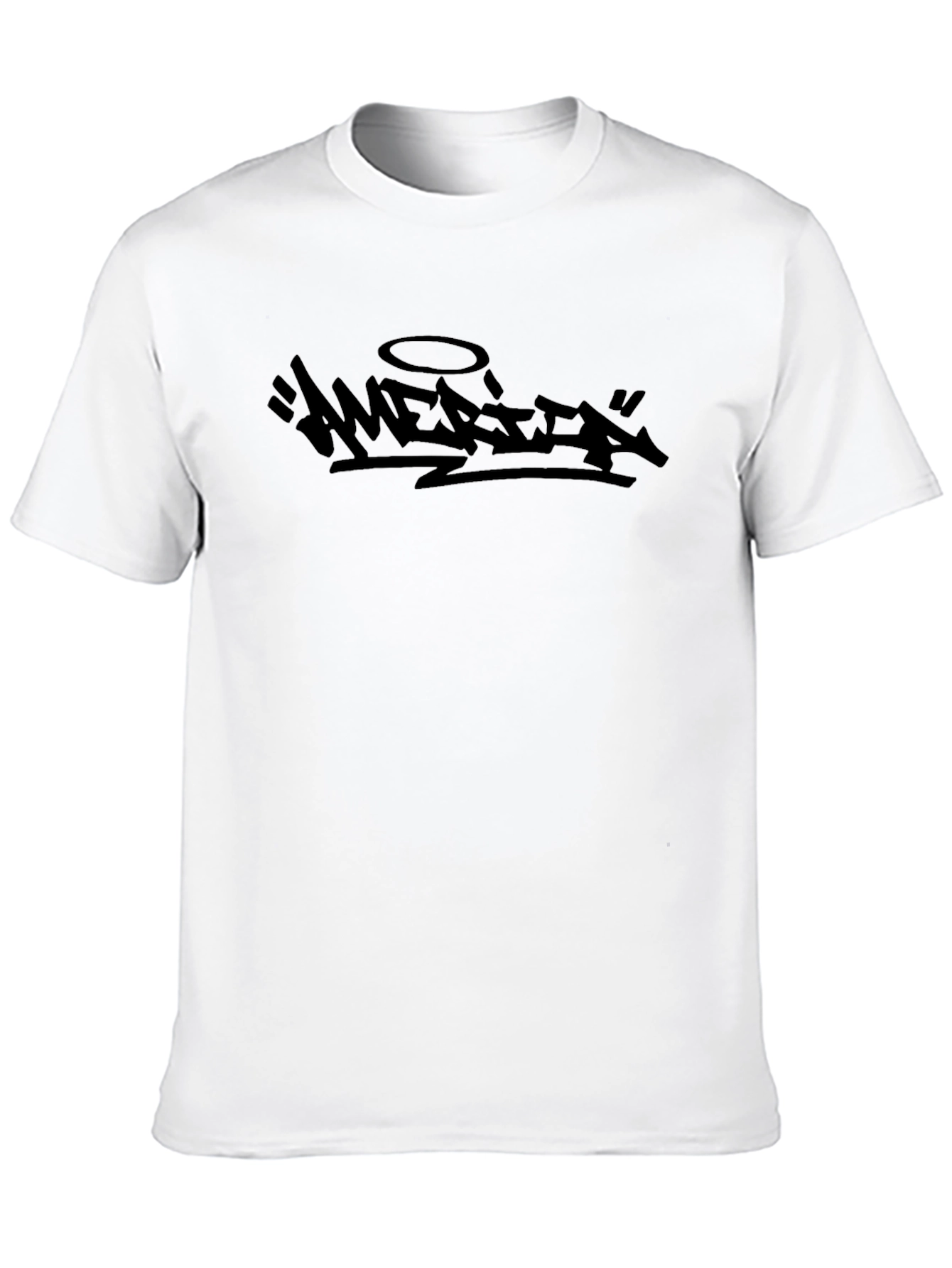 Black Graphic Tee - Edgy Streetwear Style