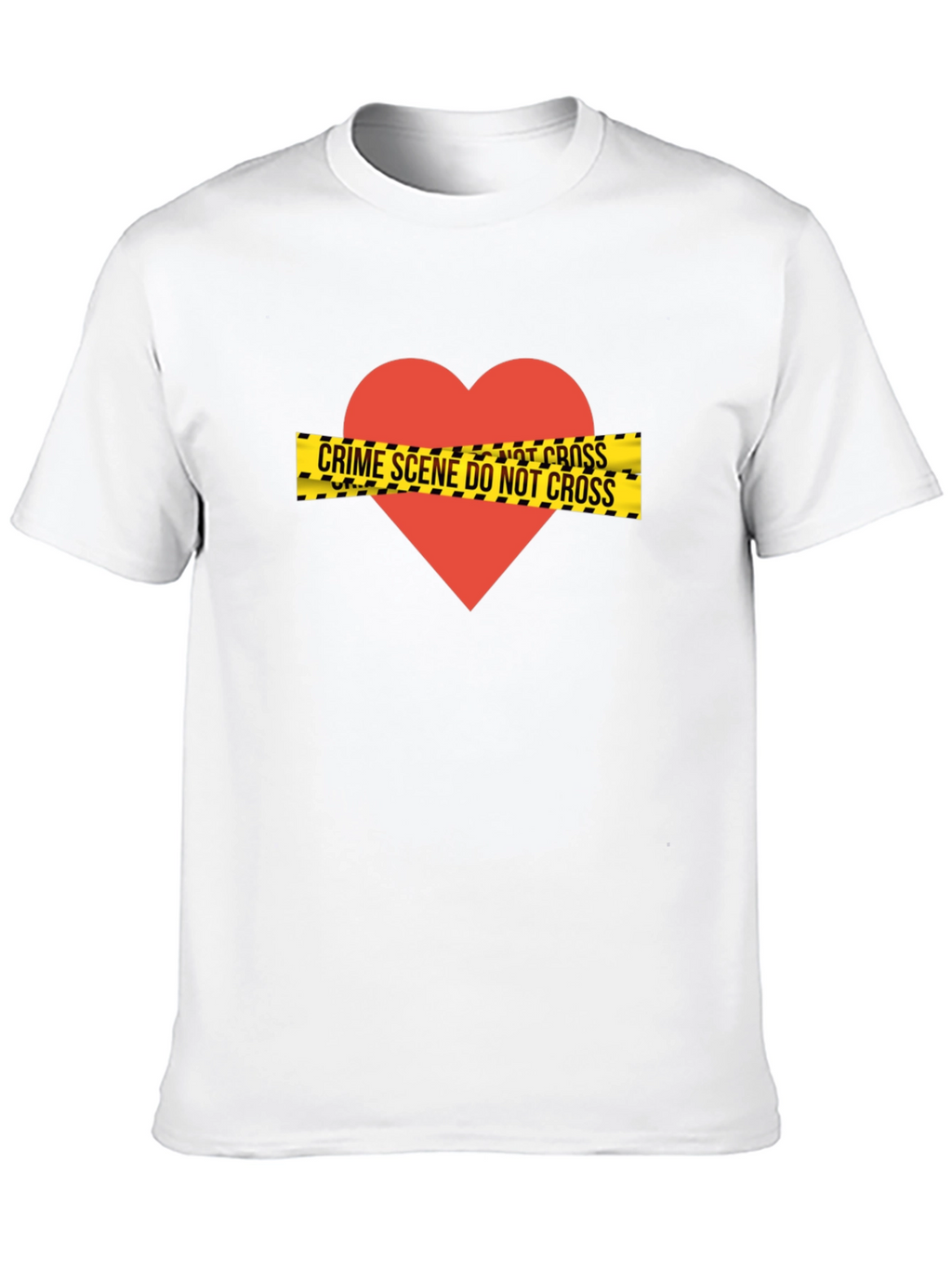 Crime Scene Heartbreak T-Shirt