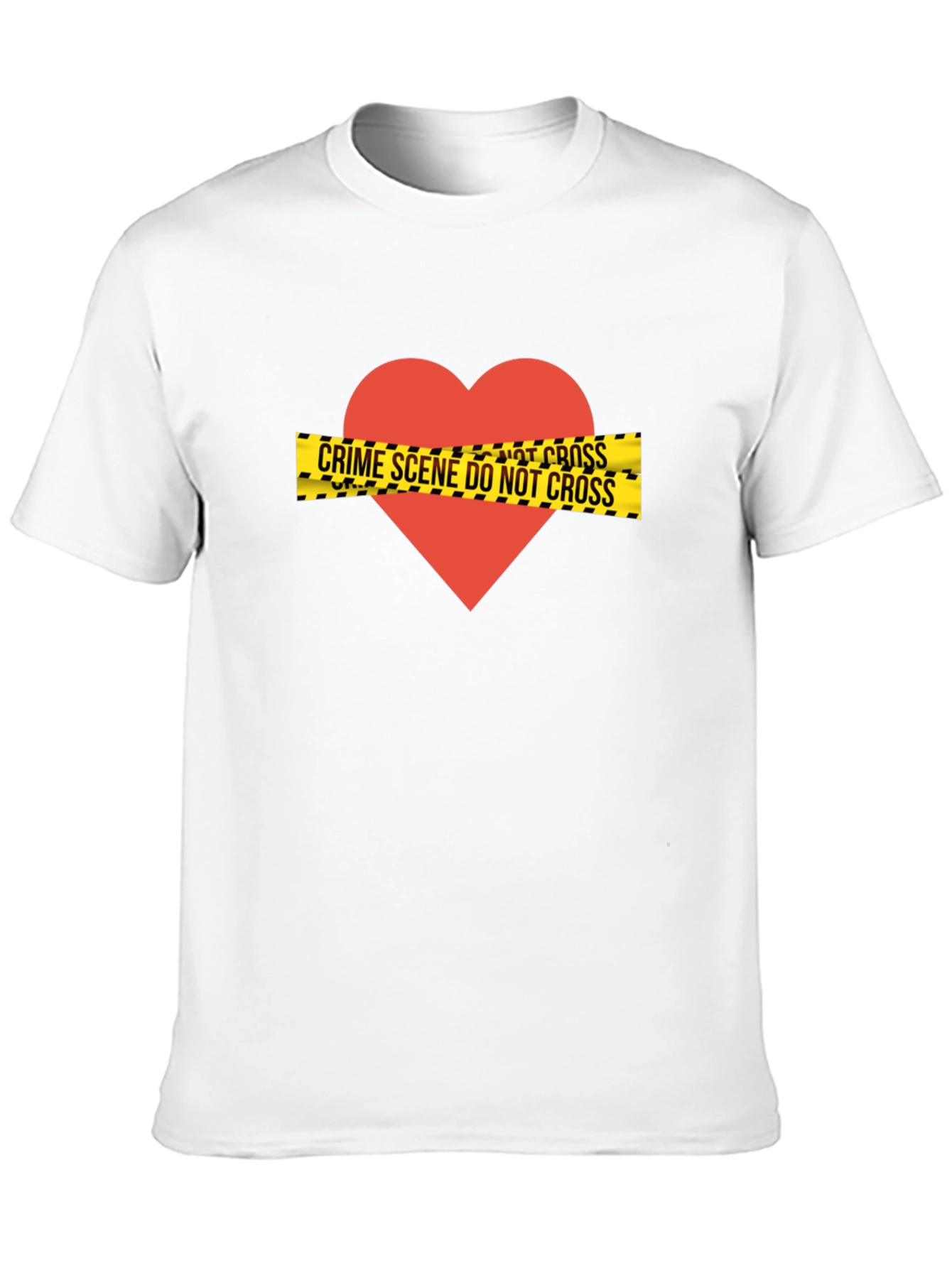Crime Scene Heartbreak T-Shirt