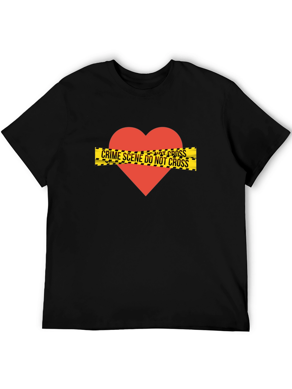 Crime Scene Heartbreak T-Shirt