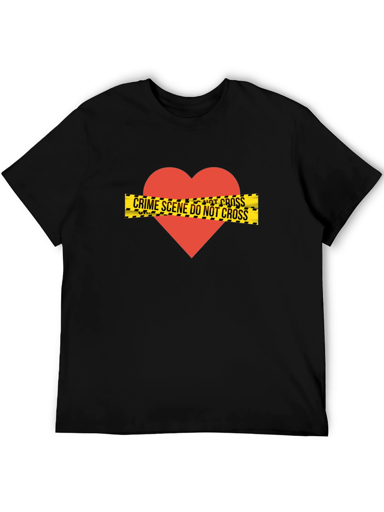 Crime Scene Heartbreak T-Shirt