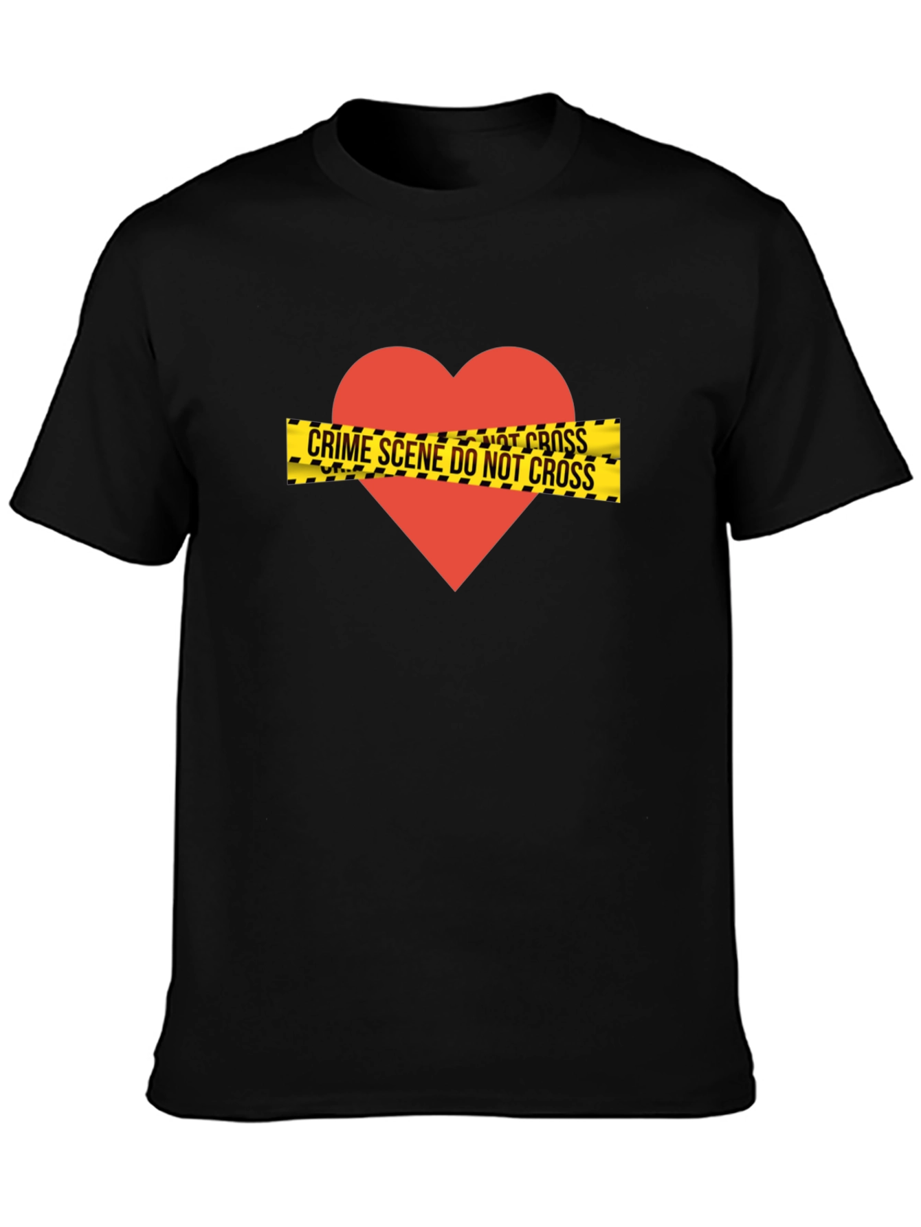 Crime Scene Heartbreak T-Shirt