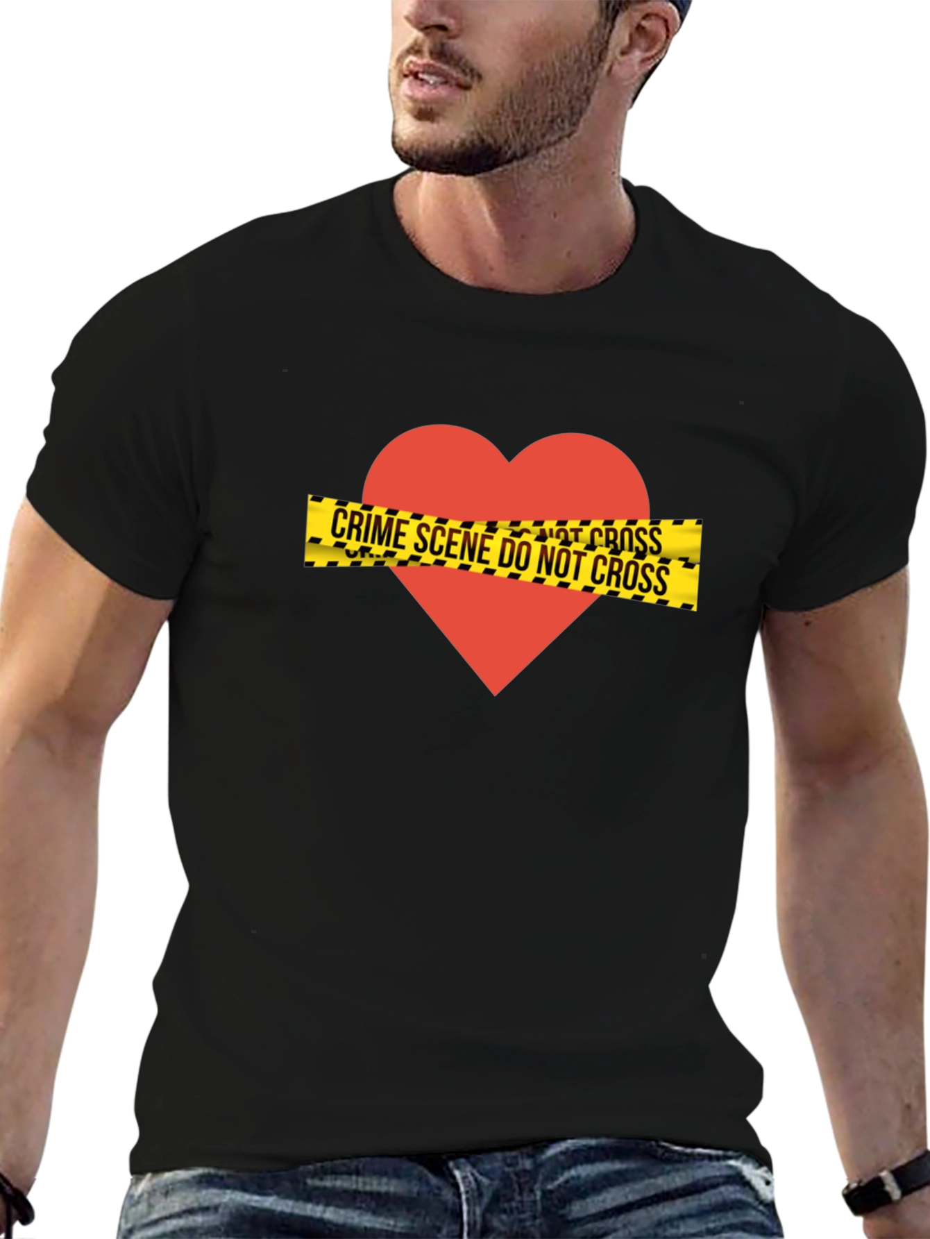Crime Scene Heartbreak T-Shirt