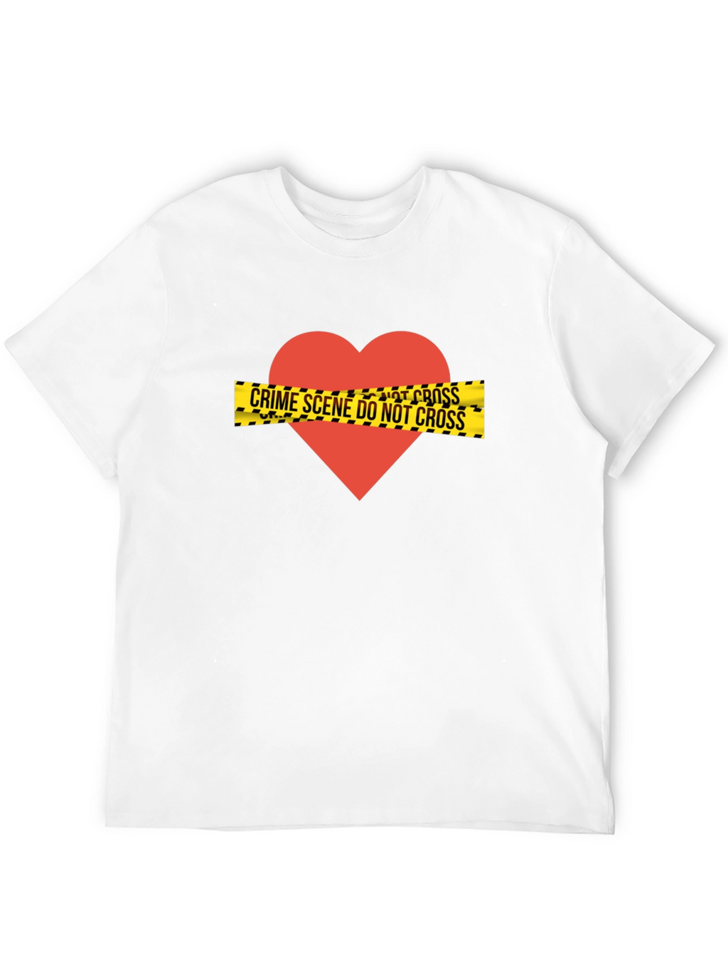 Crime Scene Heartbreak T-Shirt