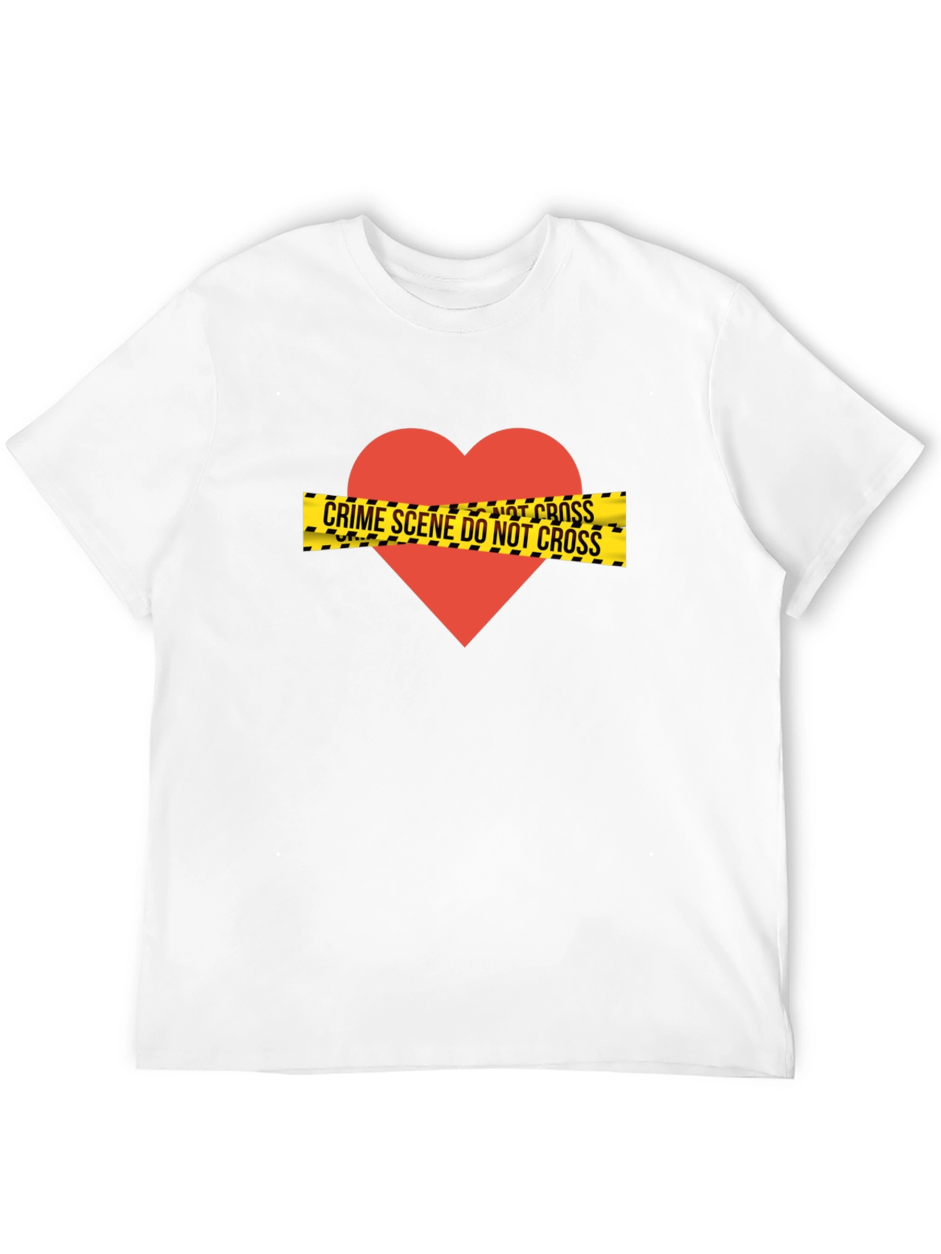 Crime Scene Heartbreak T-Shirt
