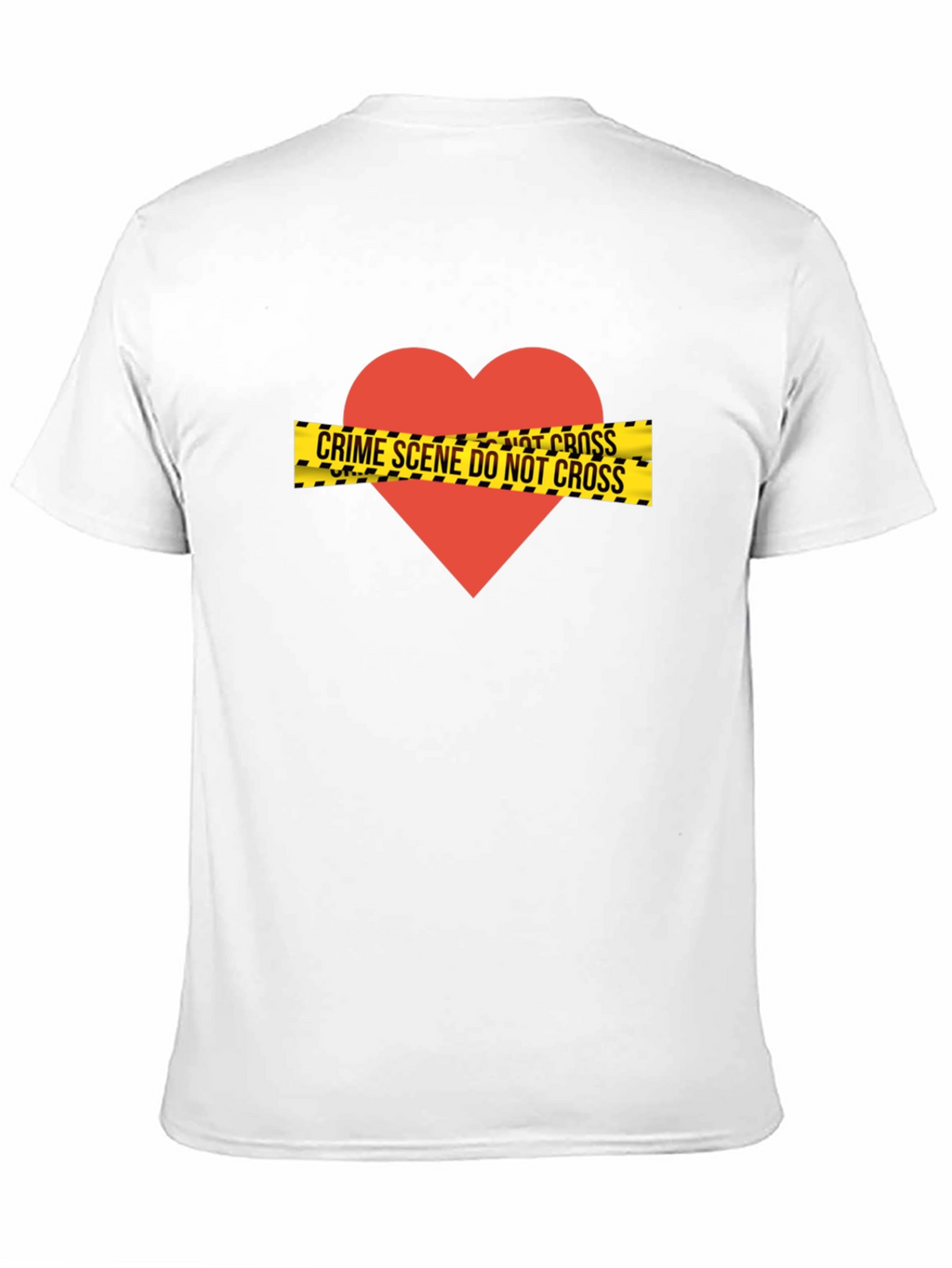 Crime Scene Heartbreak T-Shirt