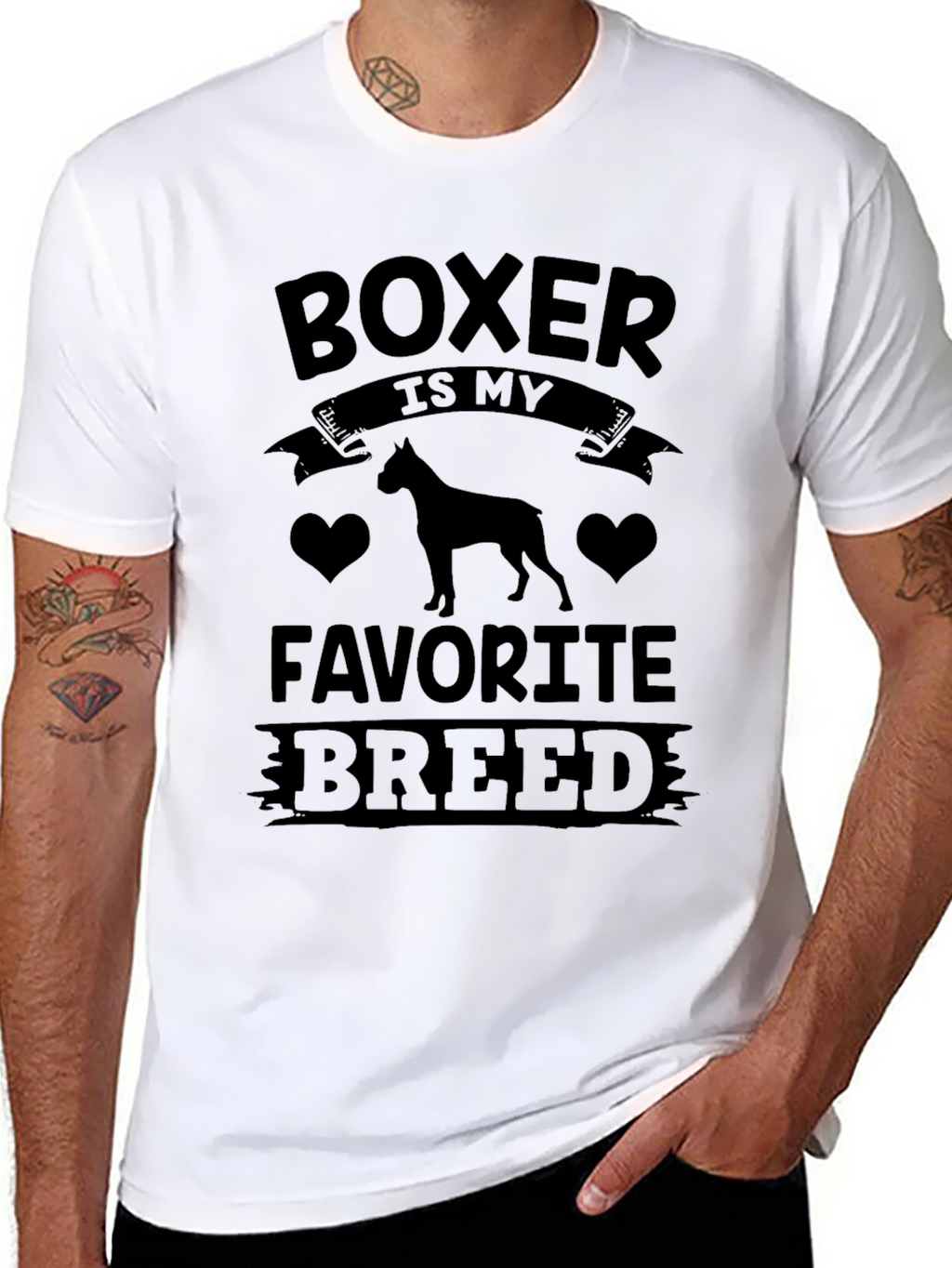 Boxer Dog Breed T-Shirt