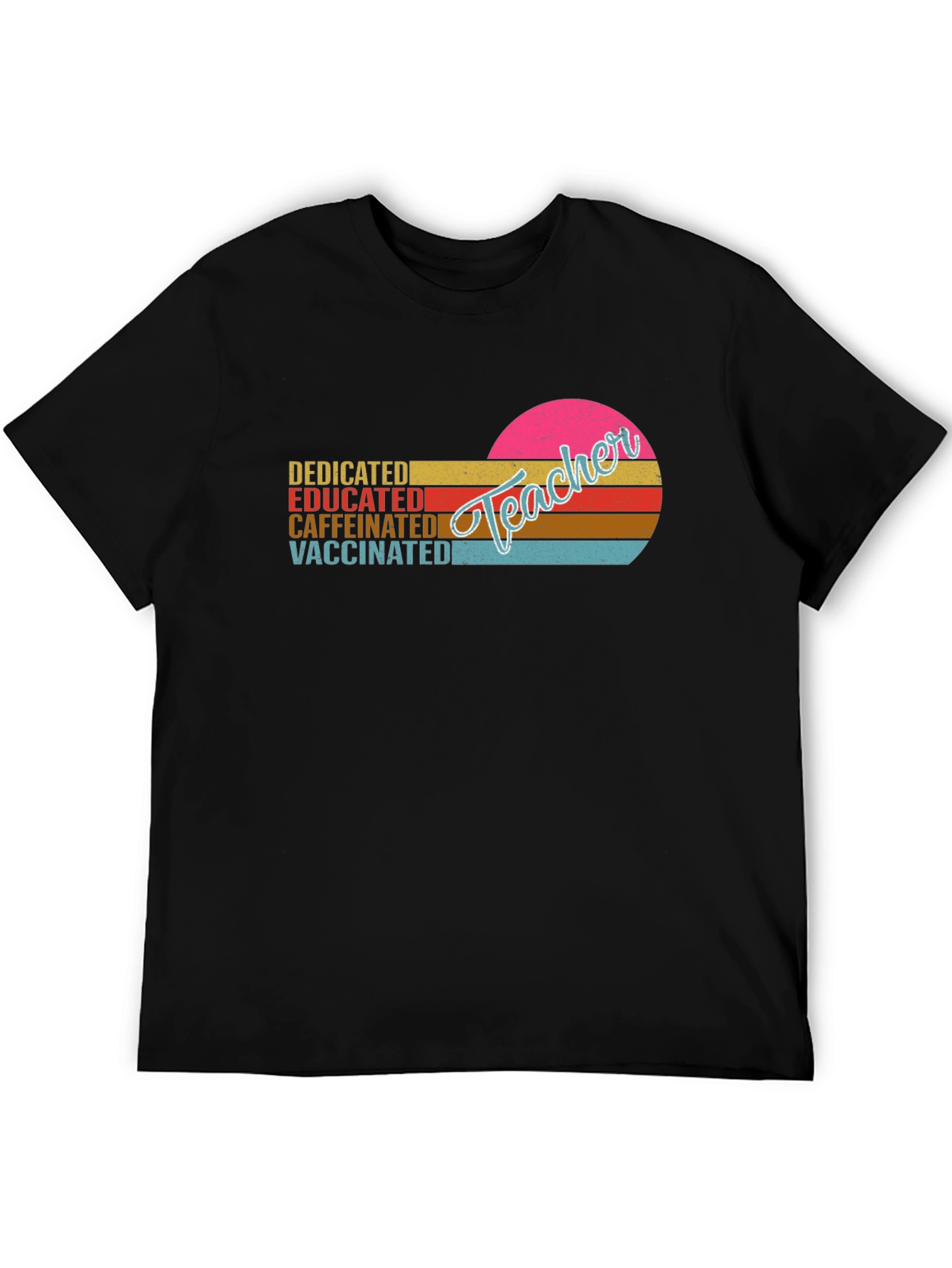 Dedicated Teacher Graphic T-Shirt