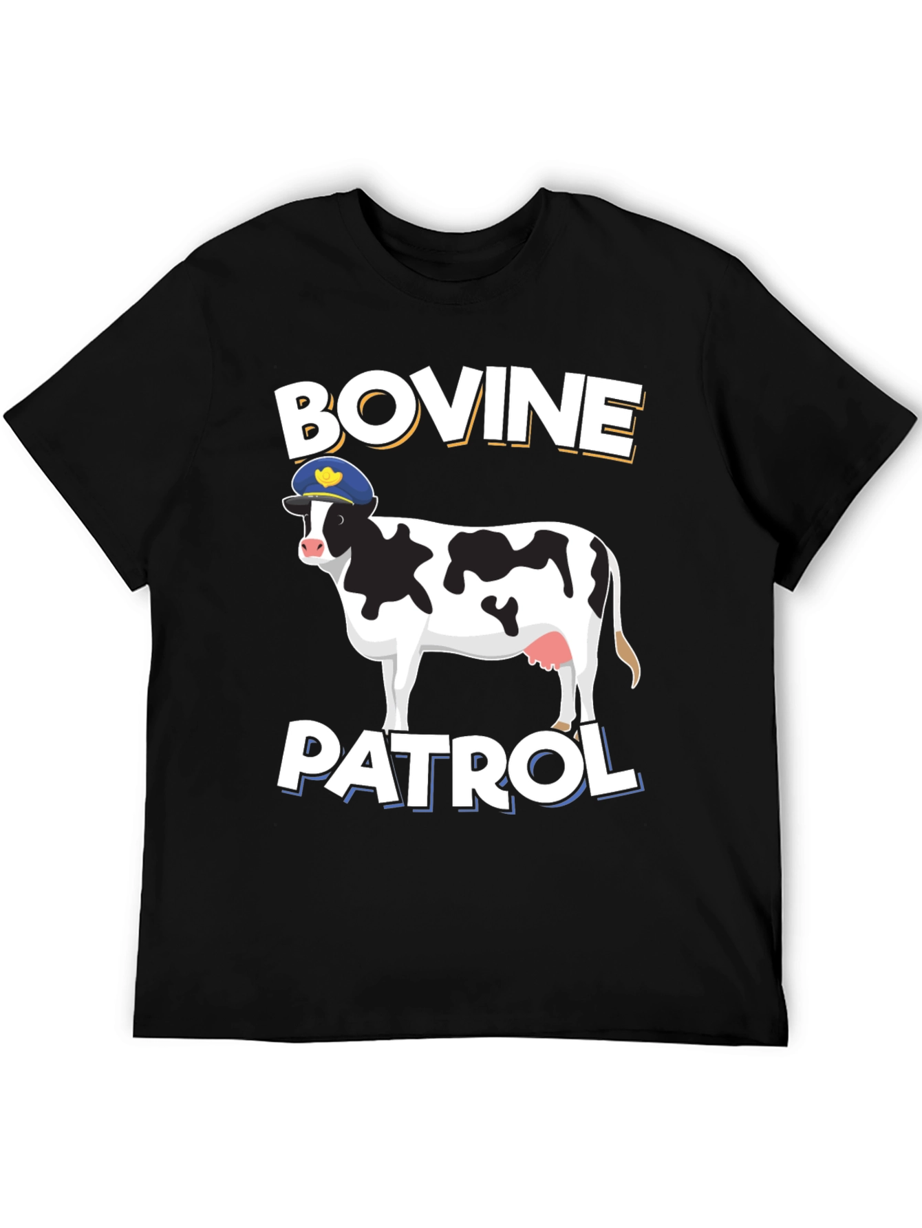 Bovine Patrol Graphic T-Shirt