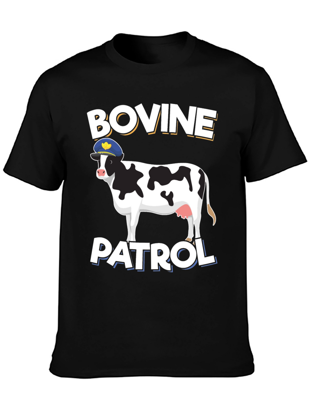 Bovine Patrol Graphic T-Shirt
