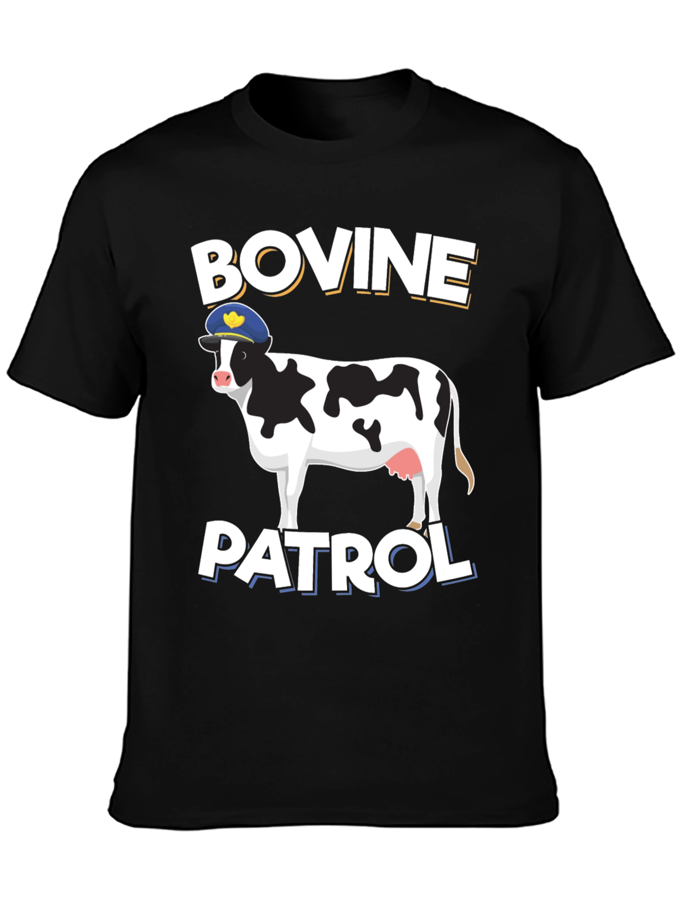 Bovine Patrol Graphic T-Shirt